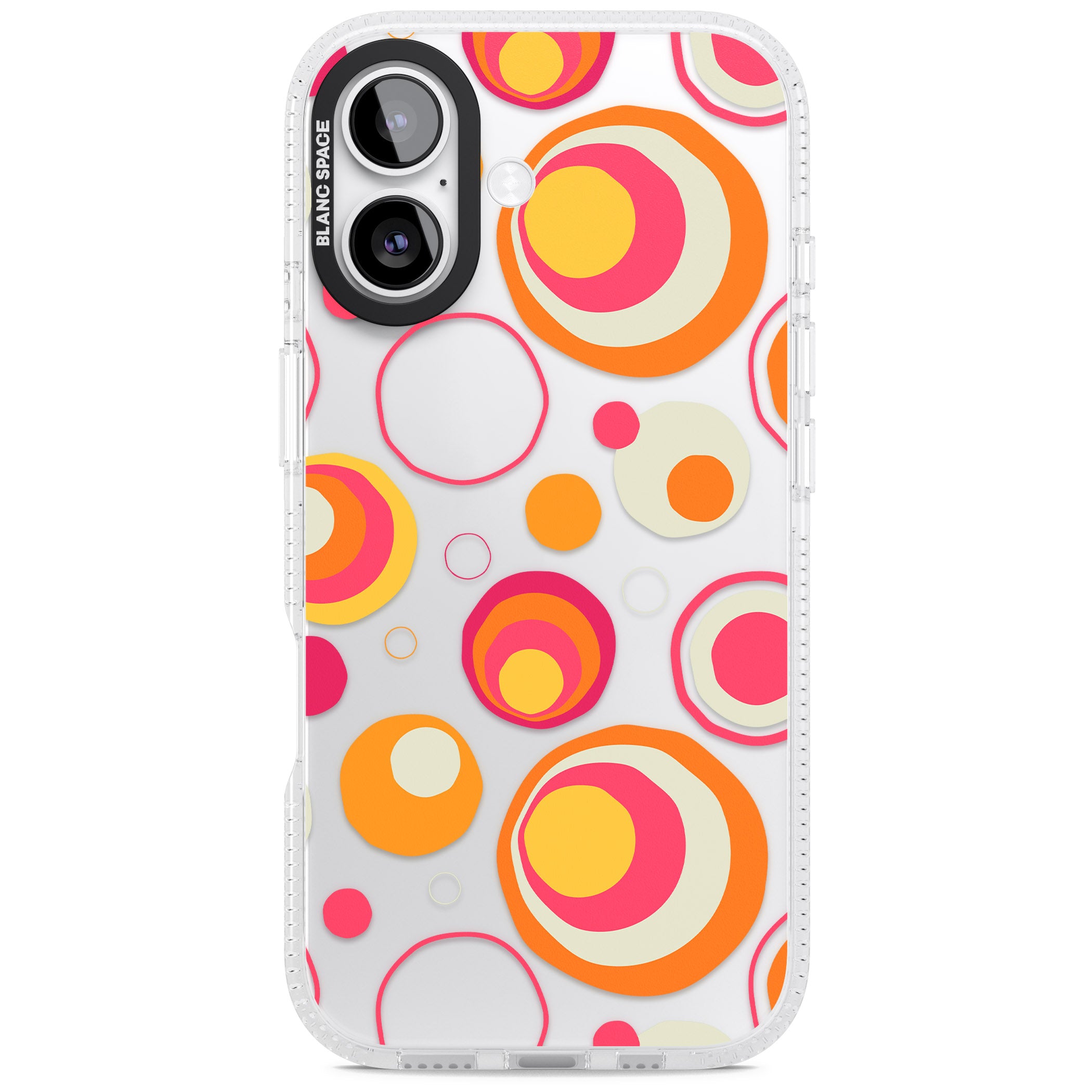 Mid Century Party Pattern iPhone 17 Impact Air Clear Phone Case
