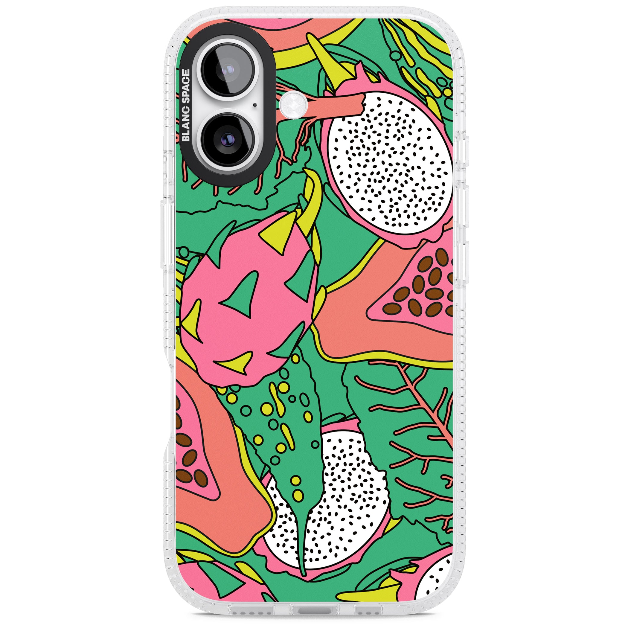 Psychedelic Salad iPhone 17 Impact Air Clear Phone Case