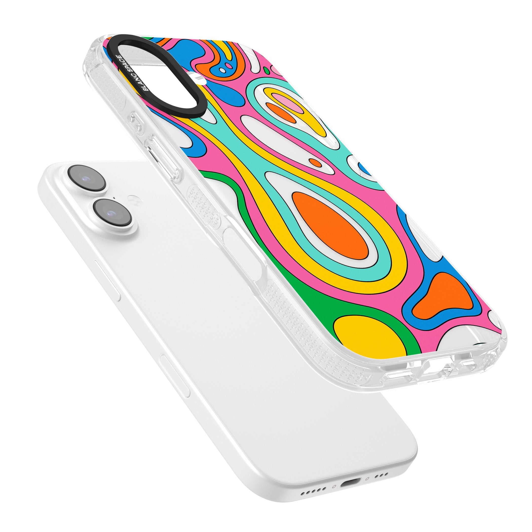 Dreams & Grooves iPhone 17 Impact Air Clear Phone Case Colours