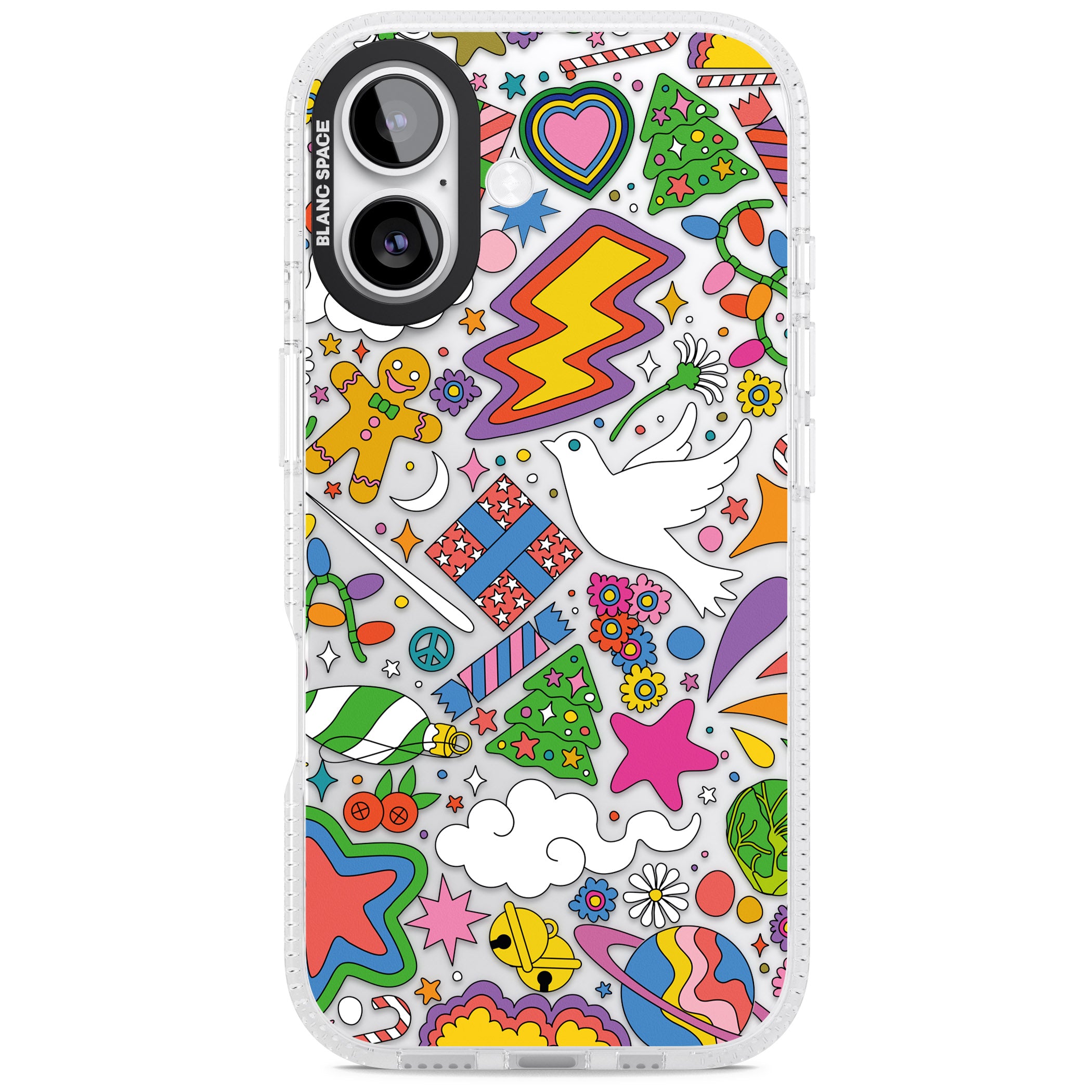 Whimsical Wonderland iPhone 17 Impact Air Clear Phone Case