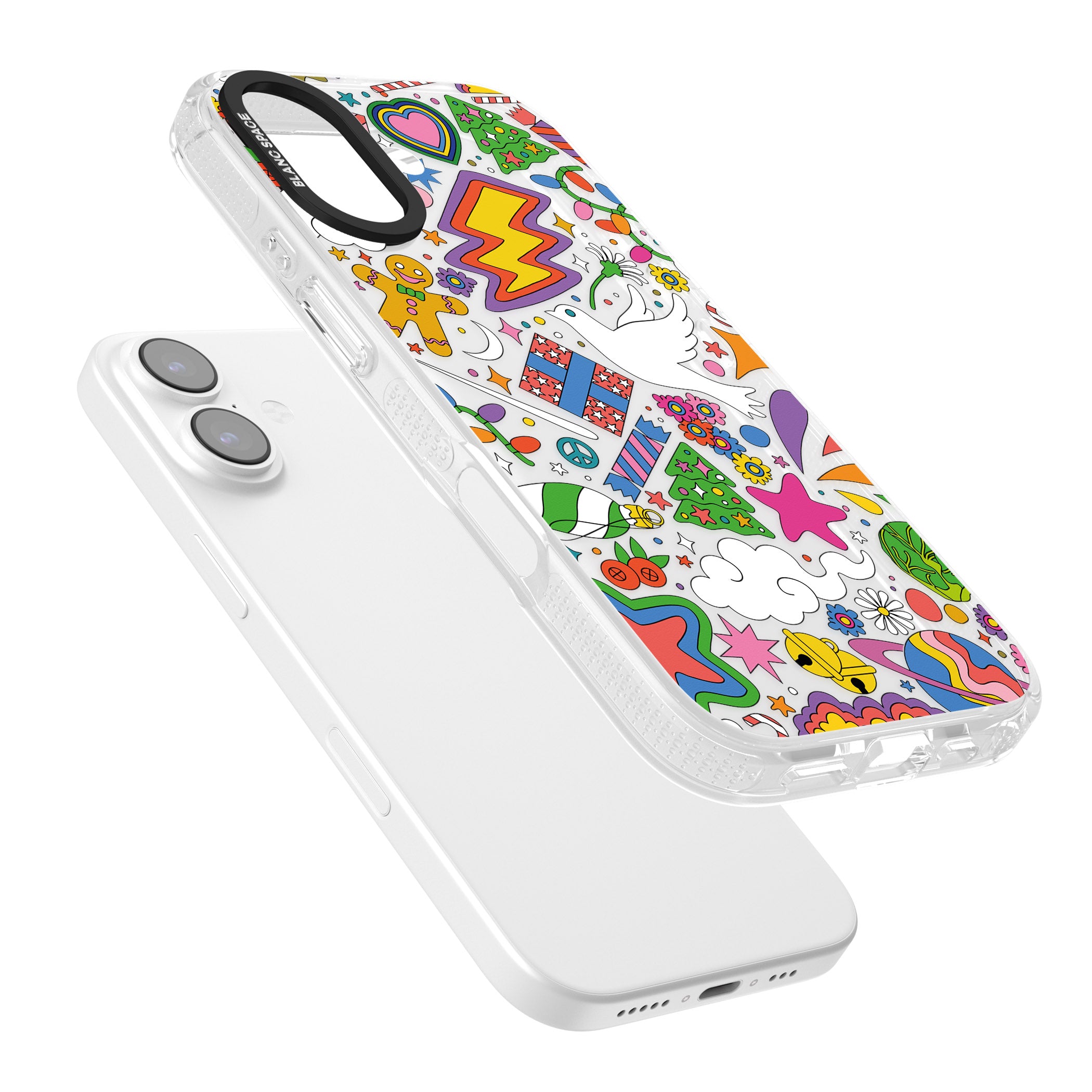 Whimsical Wonderland iPhone 17 Impact Air Clear Phone Case Colours