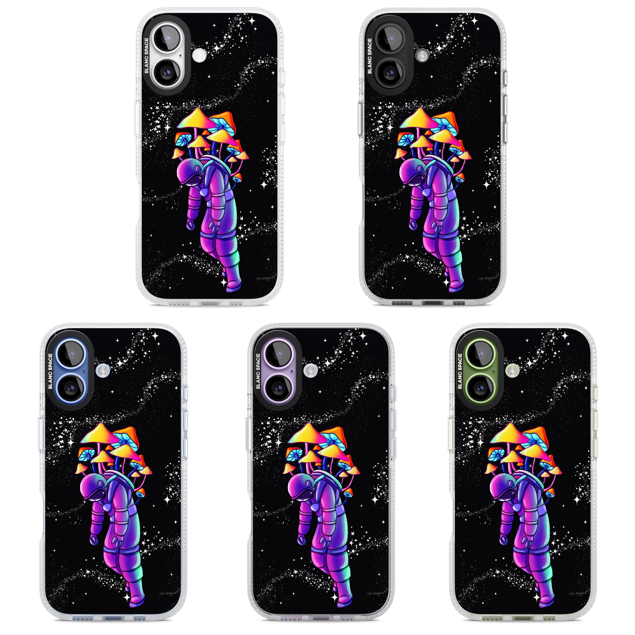 Space Mutation iPhone 17 Impact Air Clear Phone Case APT Impact Protection