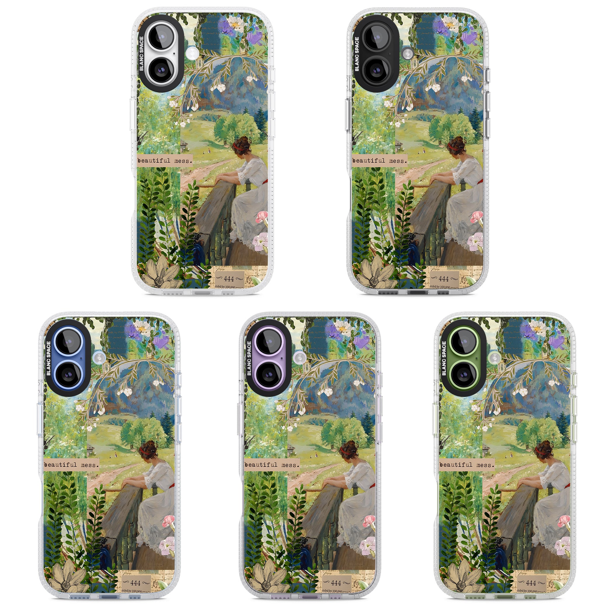 Beautiful Mess iPhone 17 Impact Air Clear Phone Case APT Impact Protection