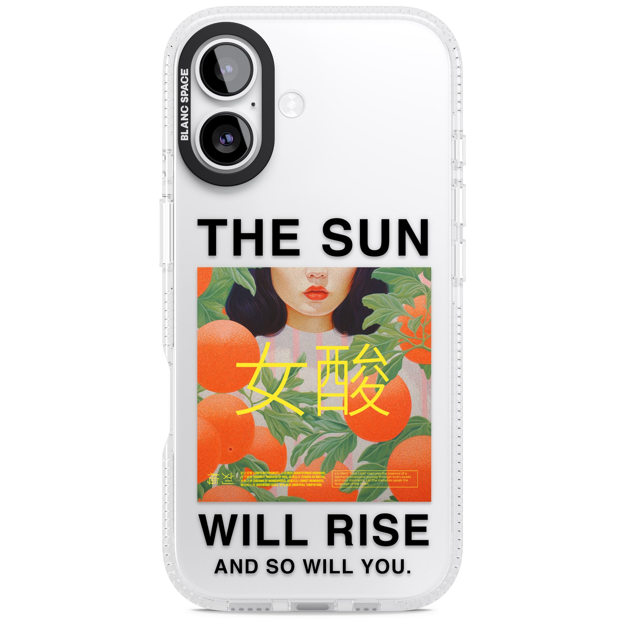 The Sun Will Rise iPhone 17 Impact Air Clear Phone Case