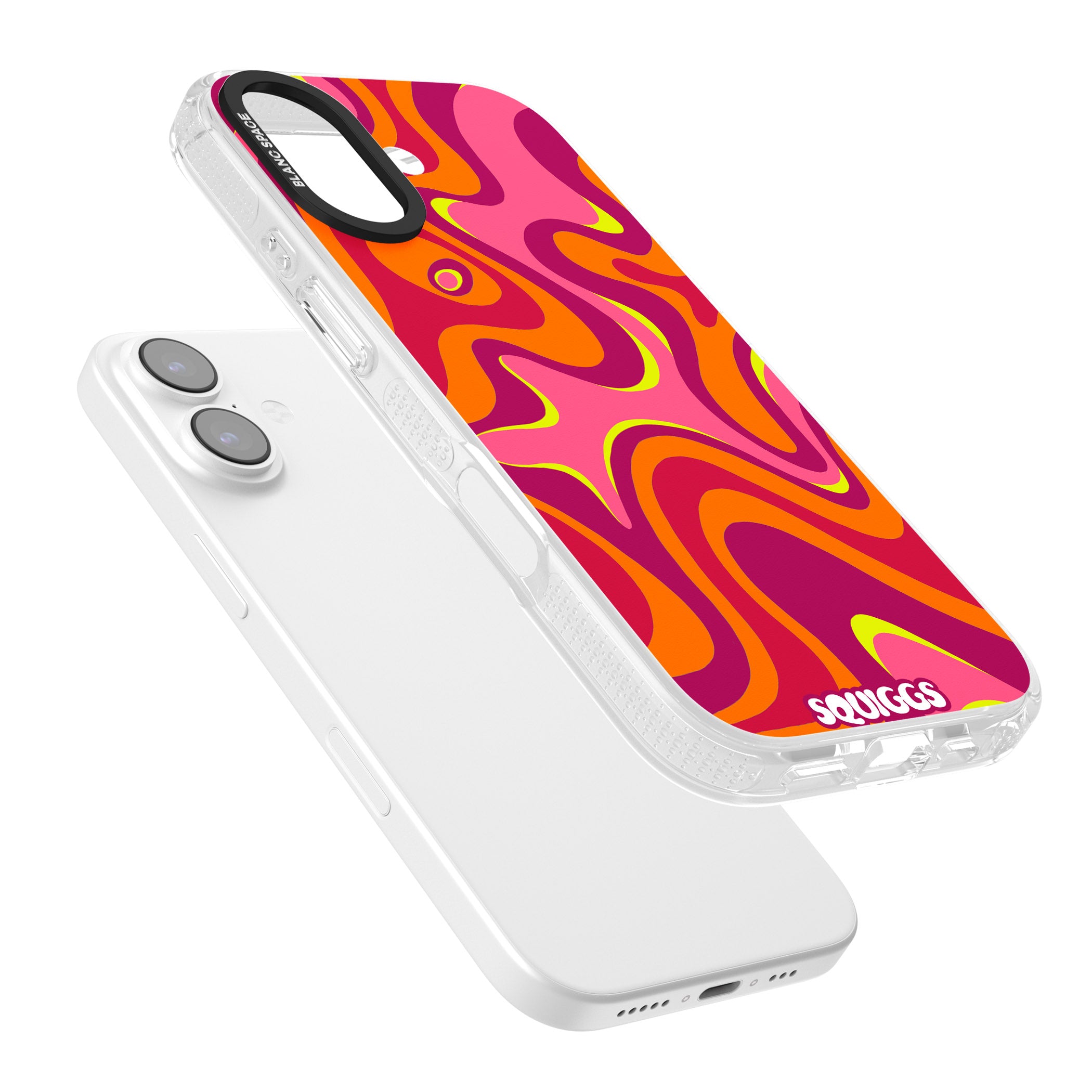 Hot Lava iPhone 17 Impact Air Clear Phone Case Colours