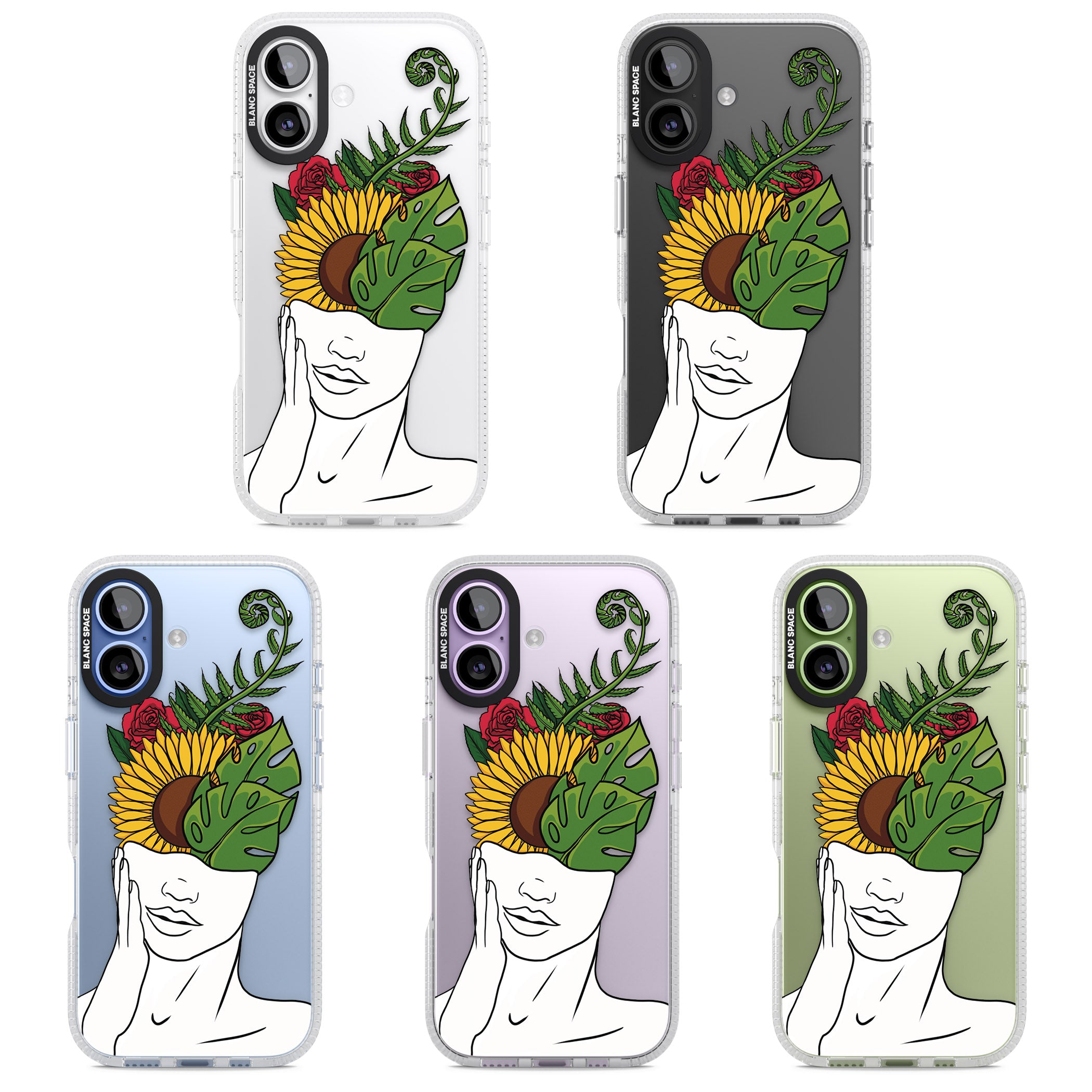 Let The Mind Flourish iPhone 17 Impact Air Clear Phone Case APT Impact Protection