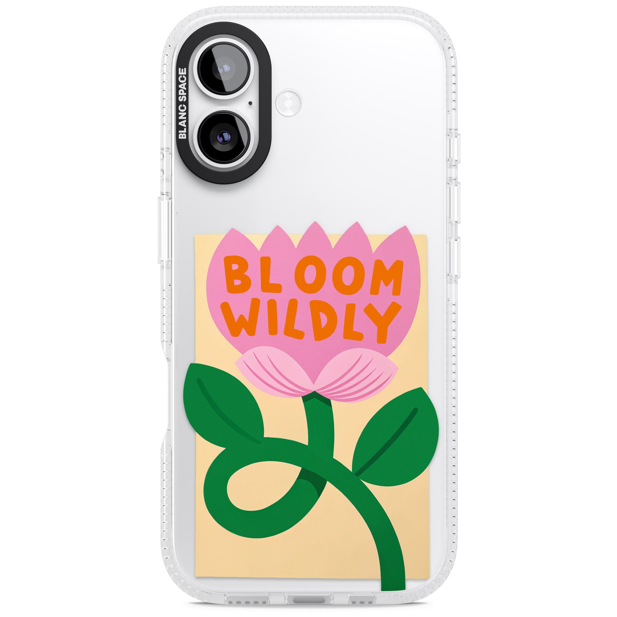Bloom Wildly iPhone 17 Impact Air Clear Phone Case