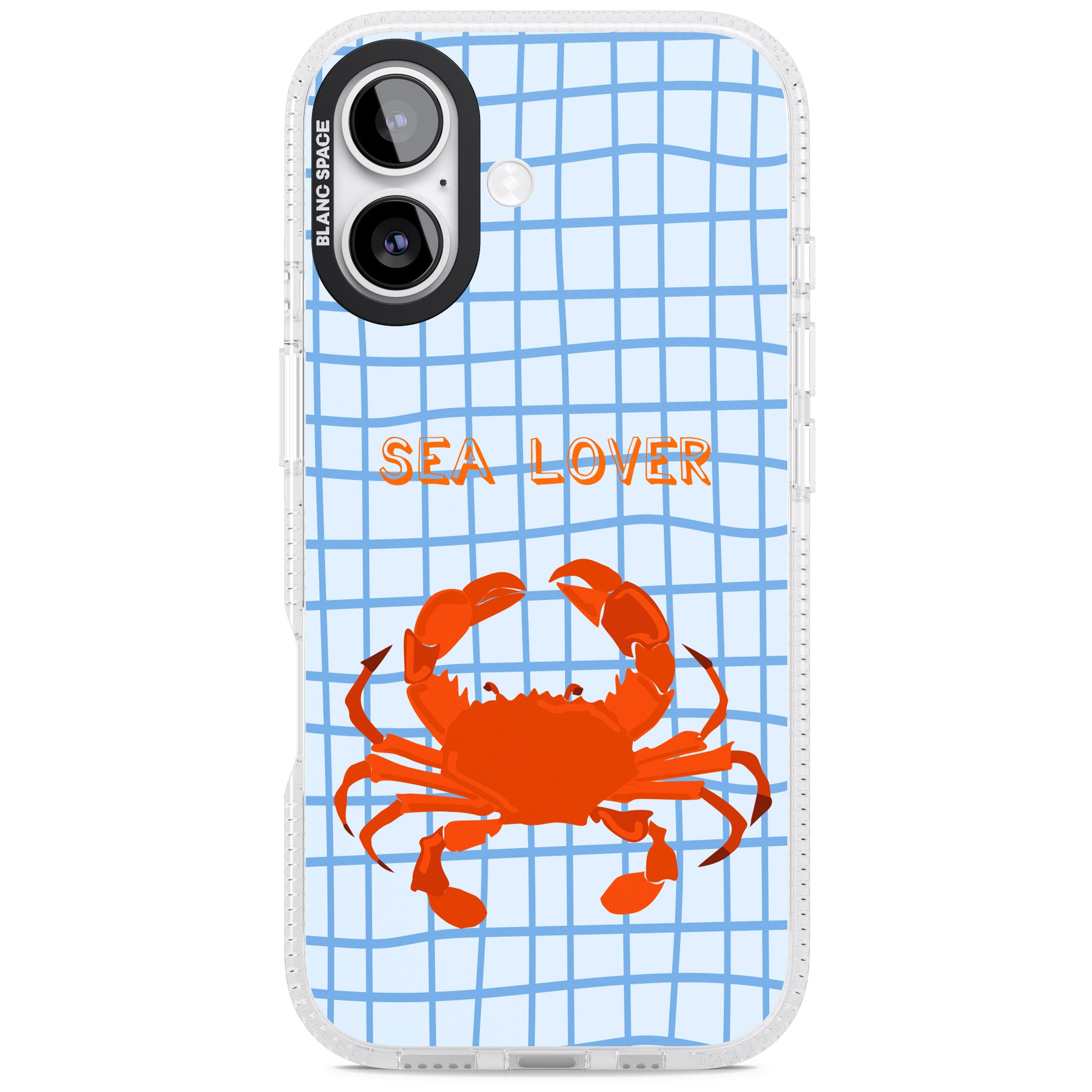 Sea Lover iPhone 17 Impact Air Clear Phone Case