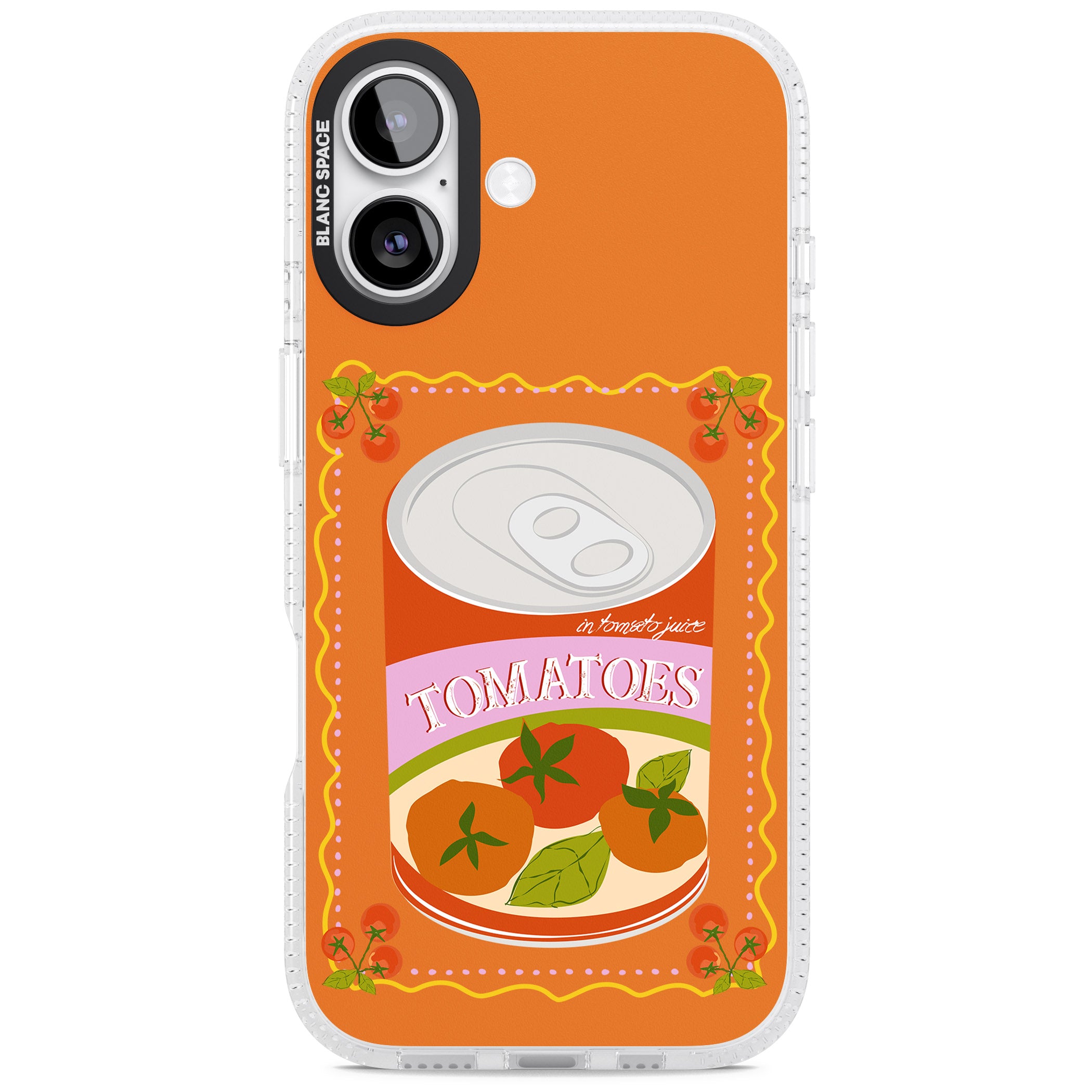 Tomato Soup Can iPhone 17 Impact Air Clear Phone Case