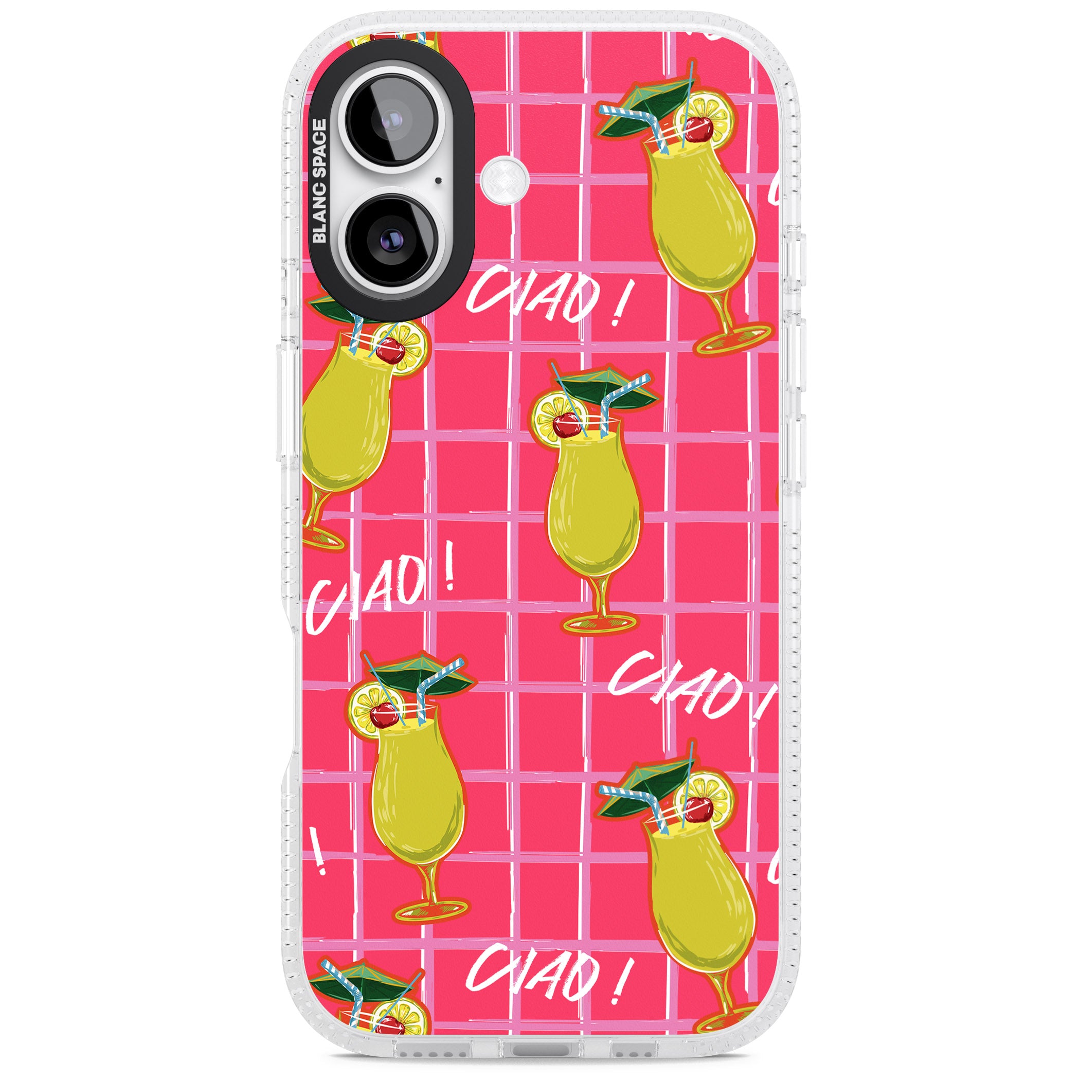 Ciao Lemons iPhone 17 Impact Air Clear Phone Case