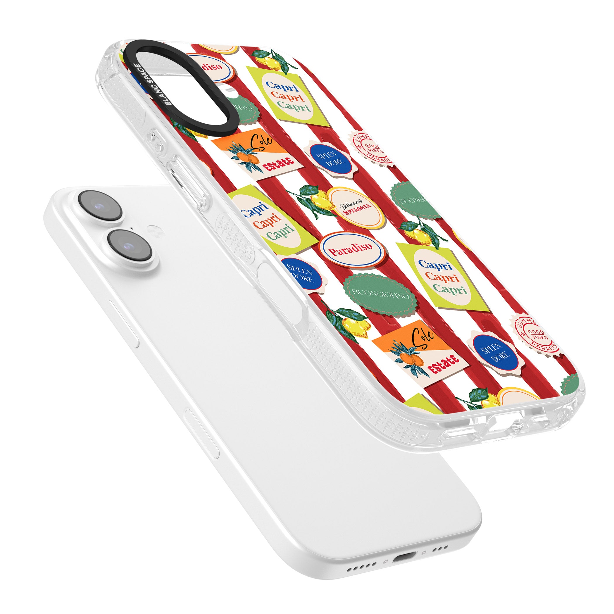 Capri iPhone 17 Impact Air Clear Phone Case Colours