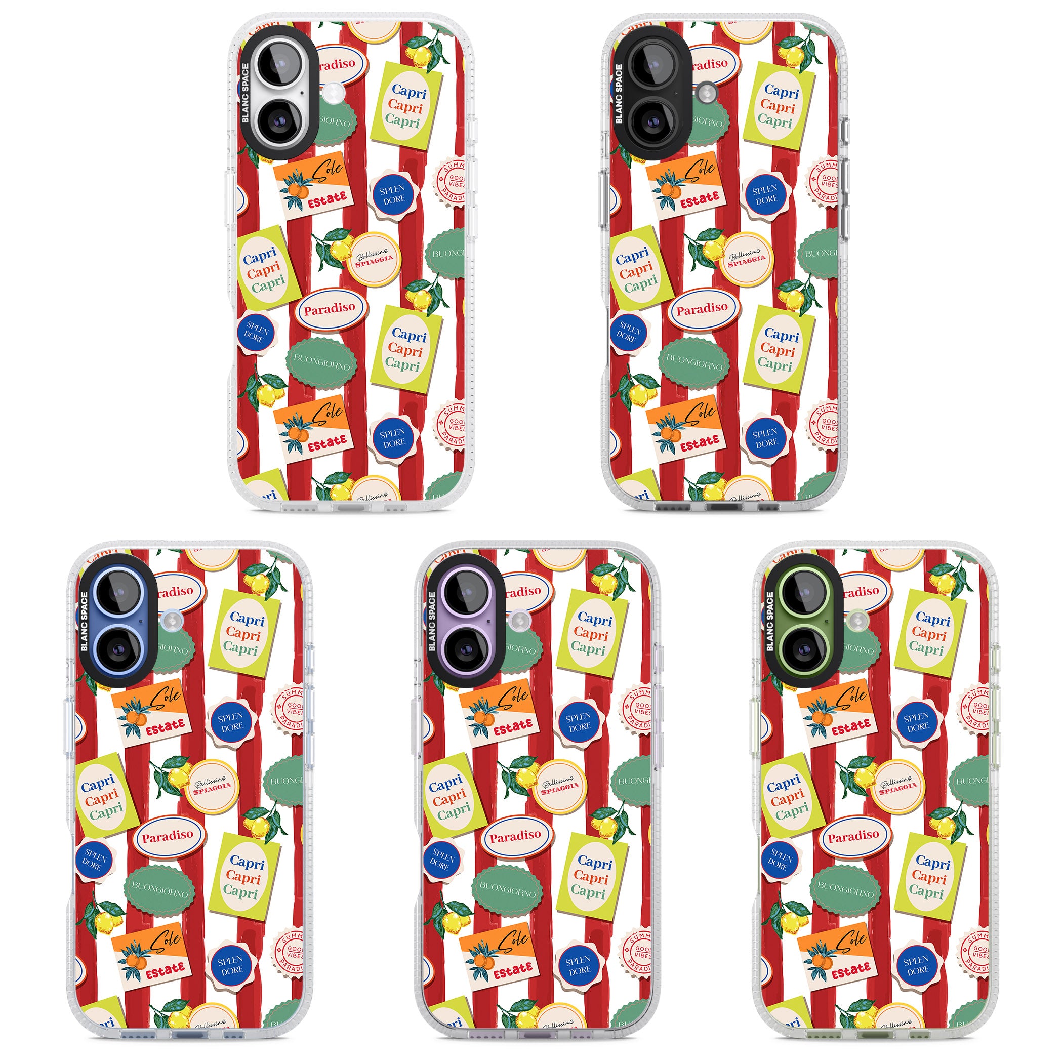 Capri iPhone 17 Impact Air Clear Phone Case APT Impact Protection