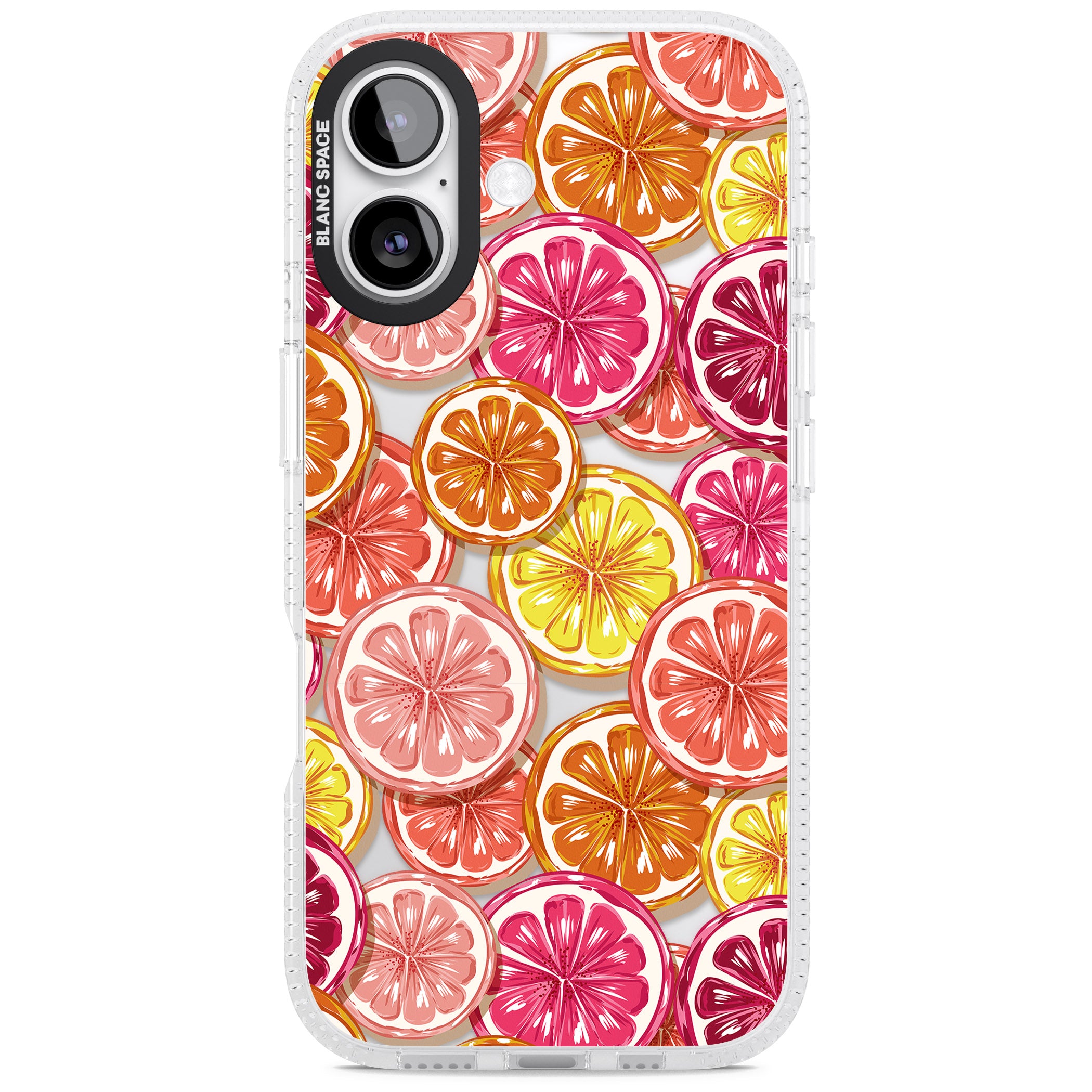 Citrus Fiesta iPhone 17 Impact Air Clear Phone Case