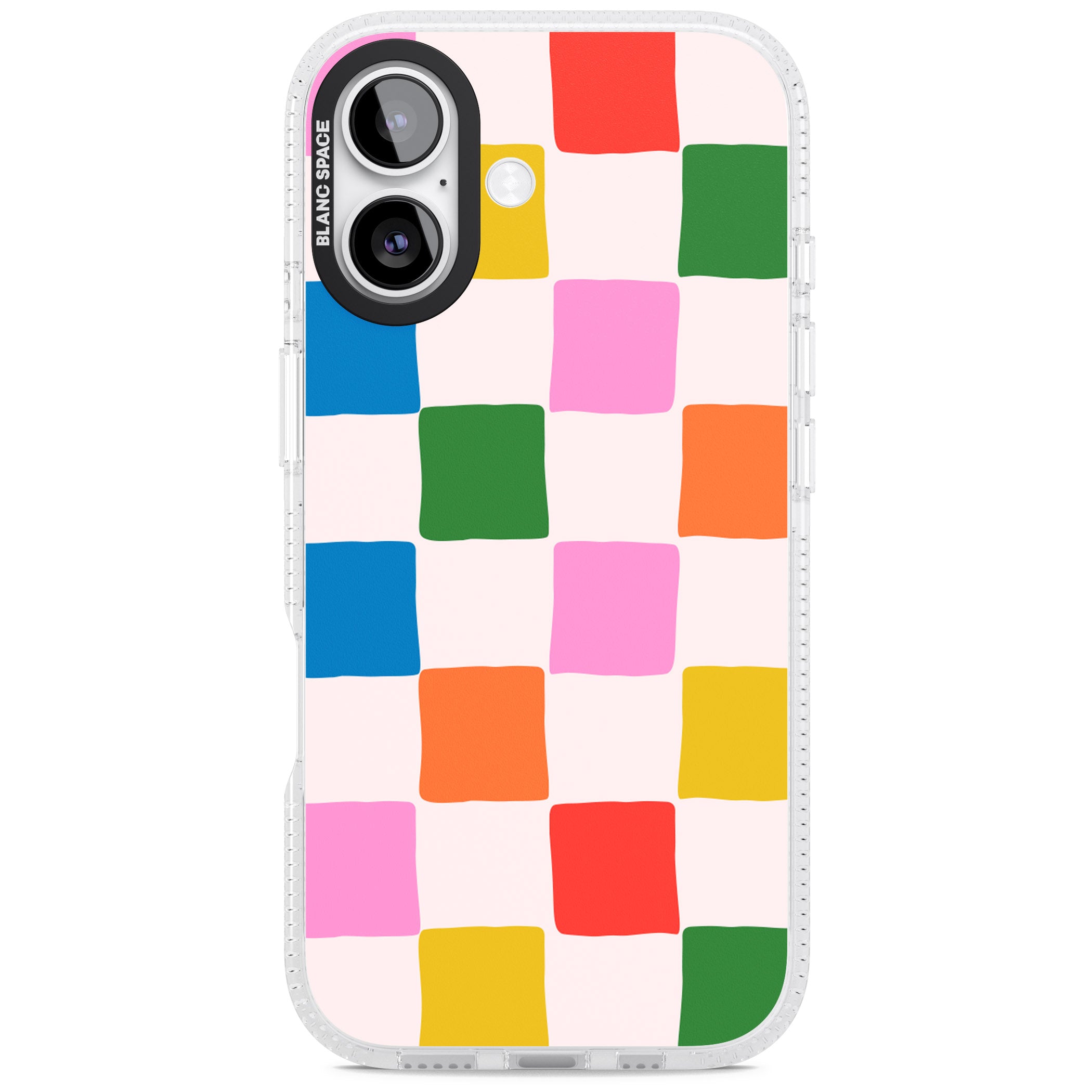 Colour Checked iPhone 17 Impact Air Clear Phone Case