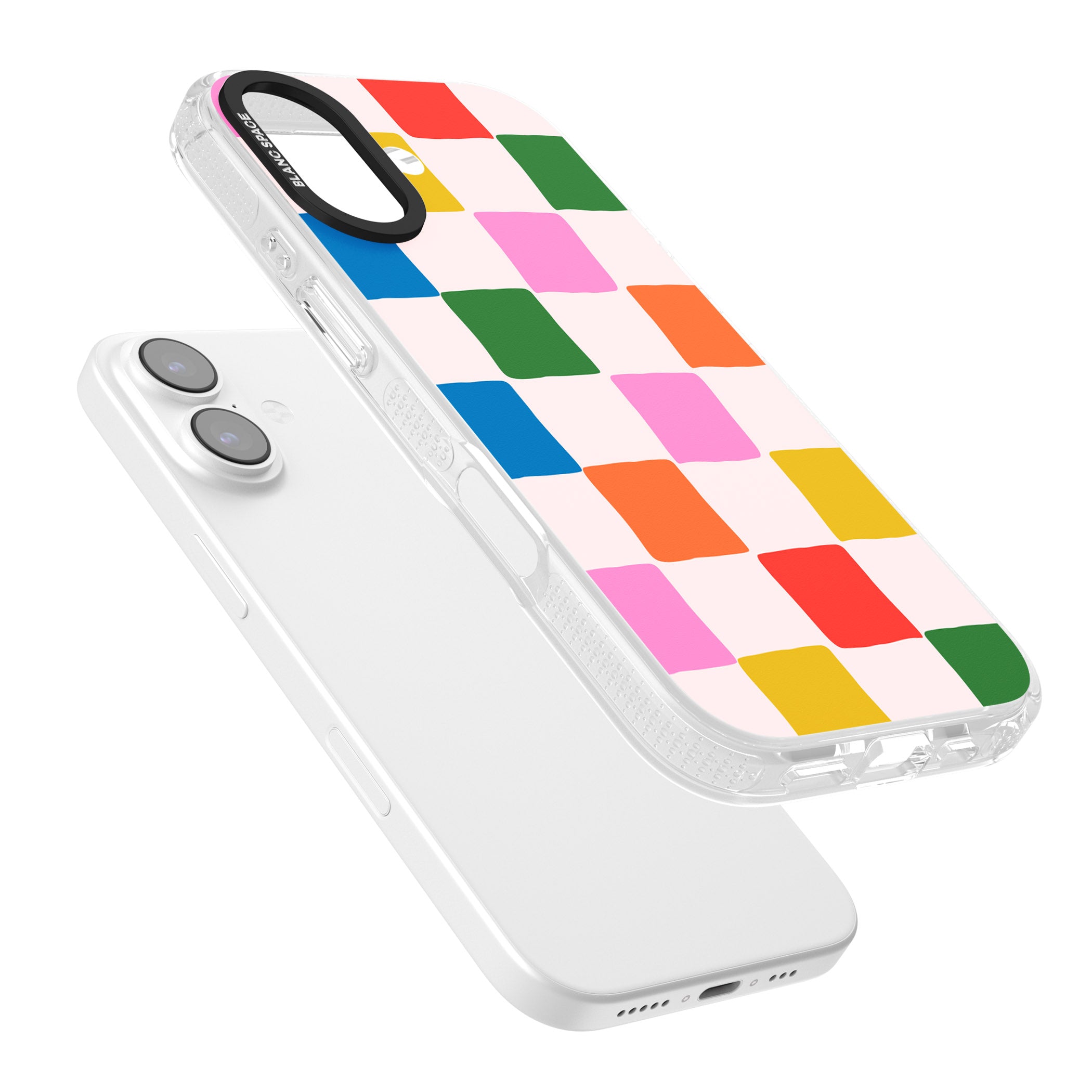 Colour Checked iPhone 17 Impact Air Clear Phone Case Colours
