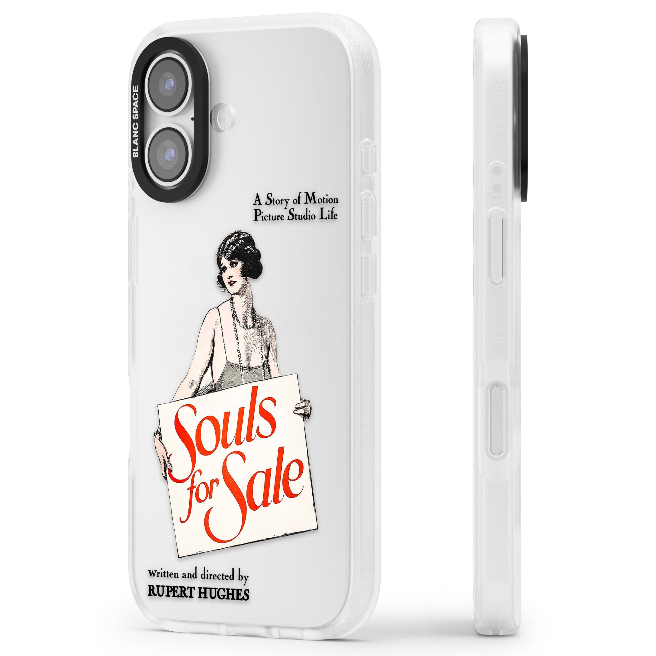 Souls For Sale Poster iPhone 17 Impact Air Clear Phone Case Side Profile
