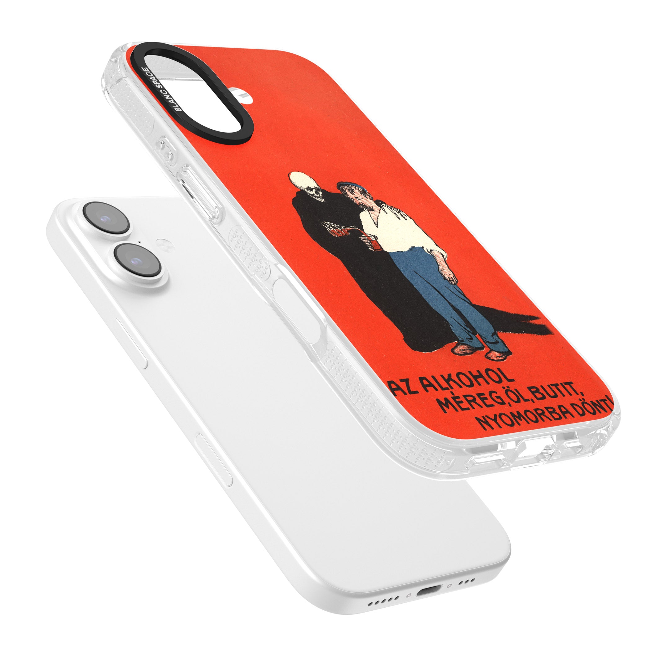 Az Alkohol Poster iPhone 17 Impact Air Clear Phone Case Colours