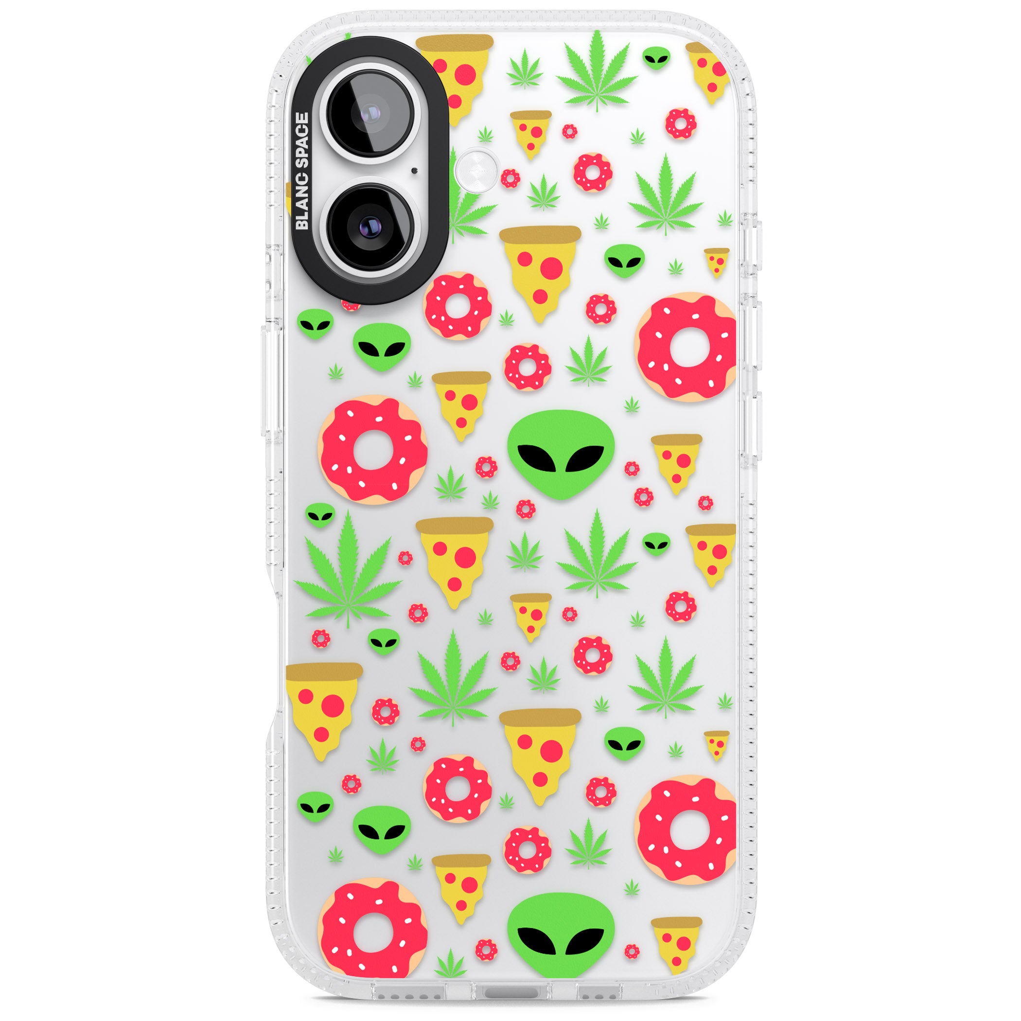 Martians & Munchies iPhone 17 Impact Air Clear Phone Case