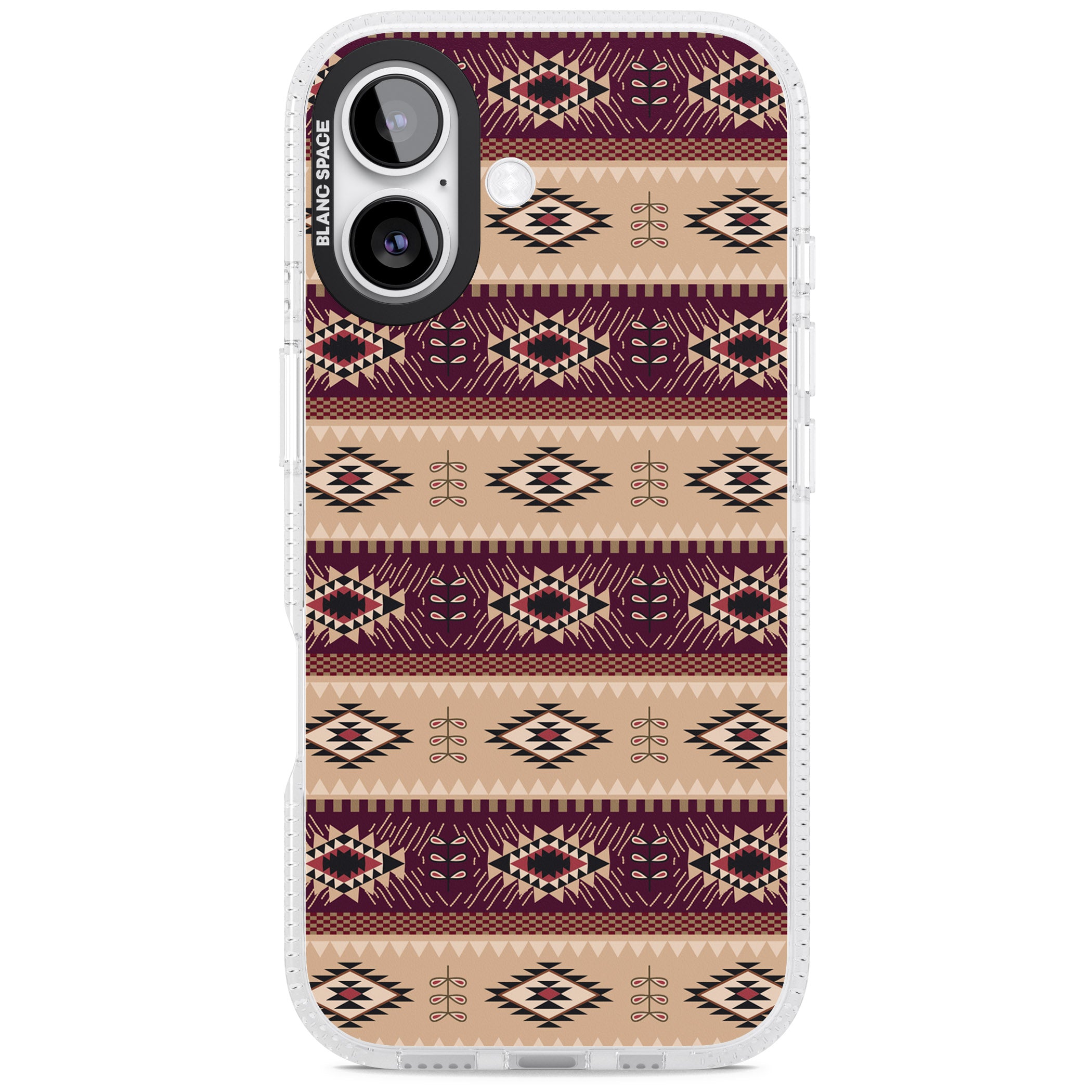 Western Poncho iPhone 17 Impact Air Clear Phone Case