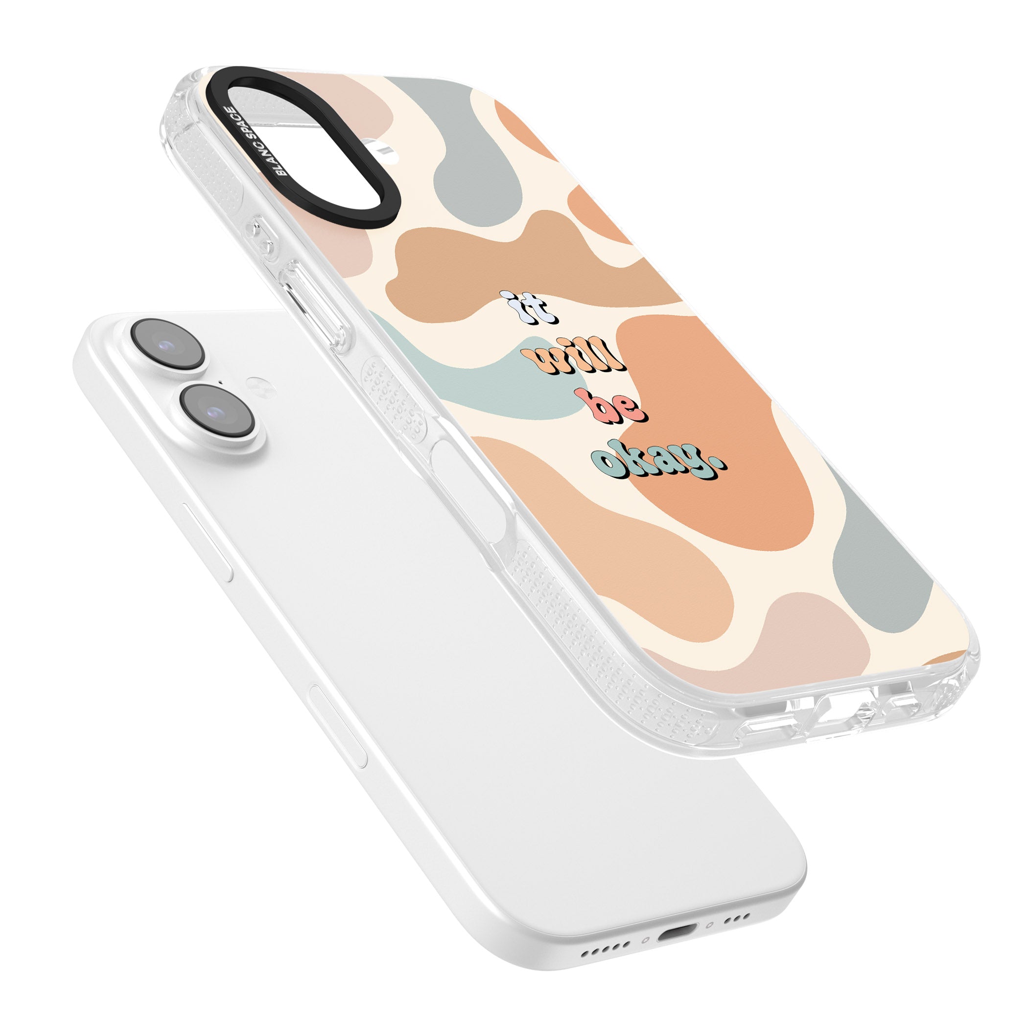 It Will Be Okay iPhone 17 Impact Air Clear Phone Case Colours