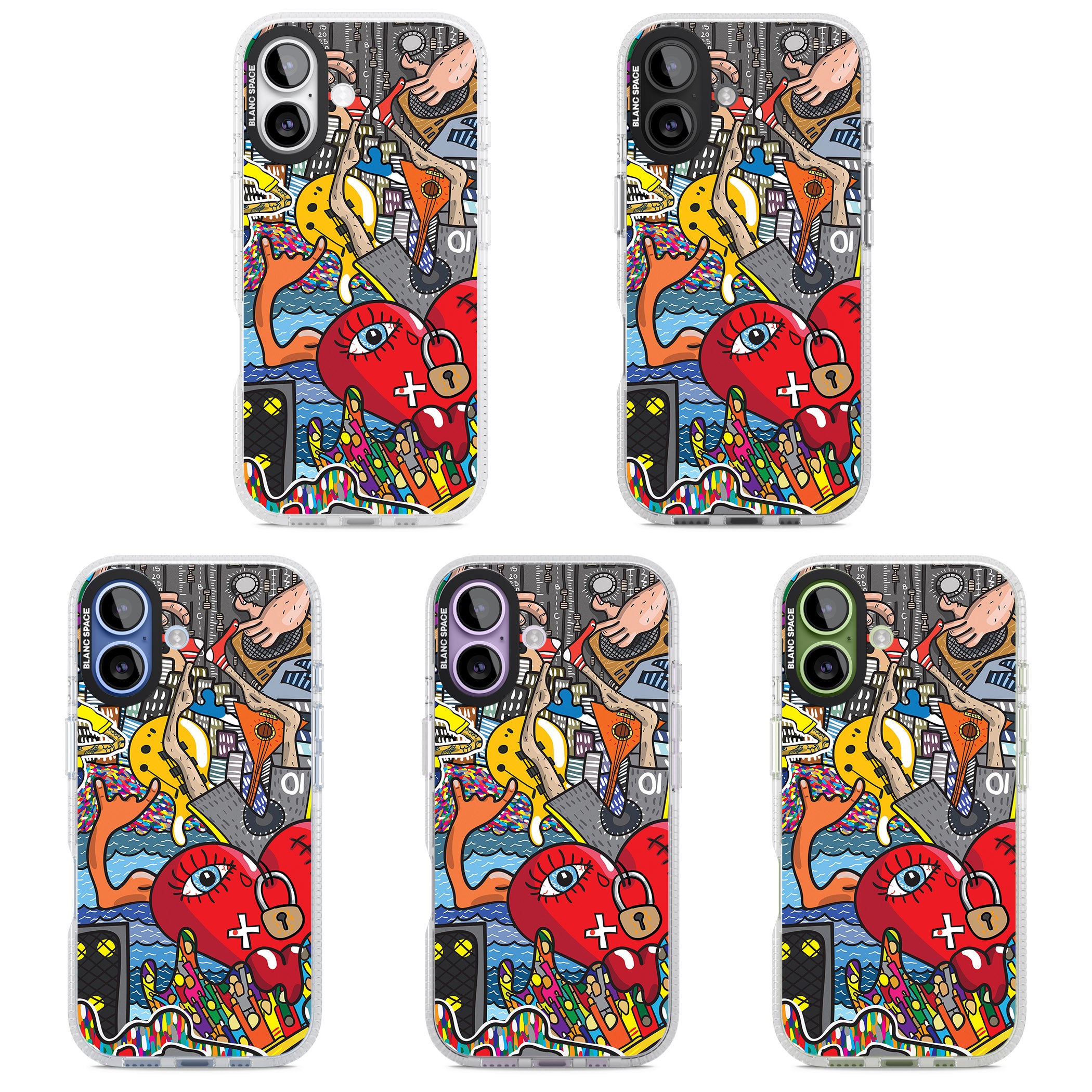Crowd Tsunami iPhone 17 Impact Air Clear Phone Case APT Impact Protection