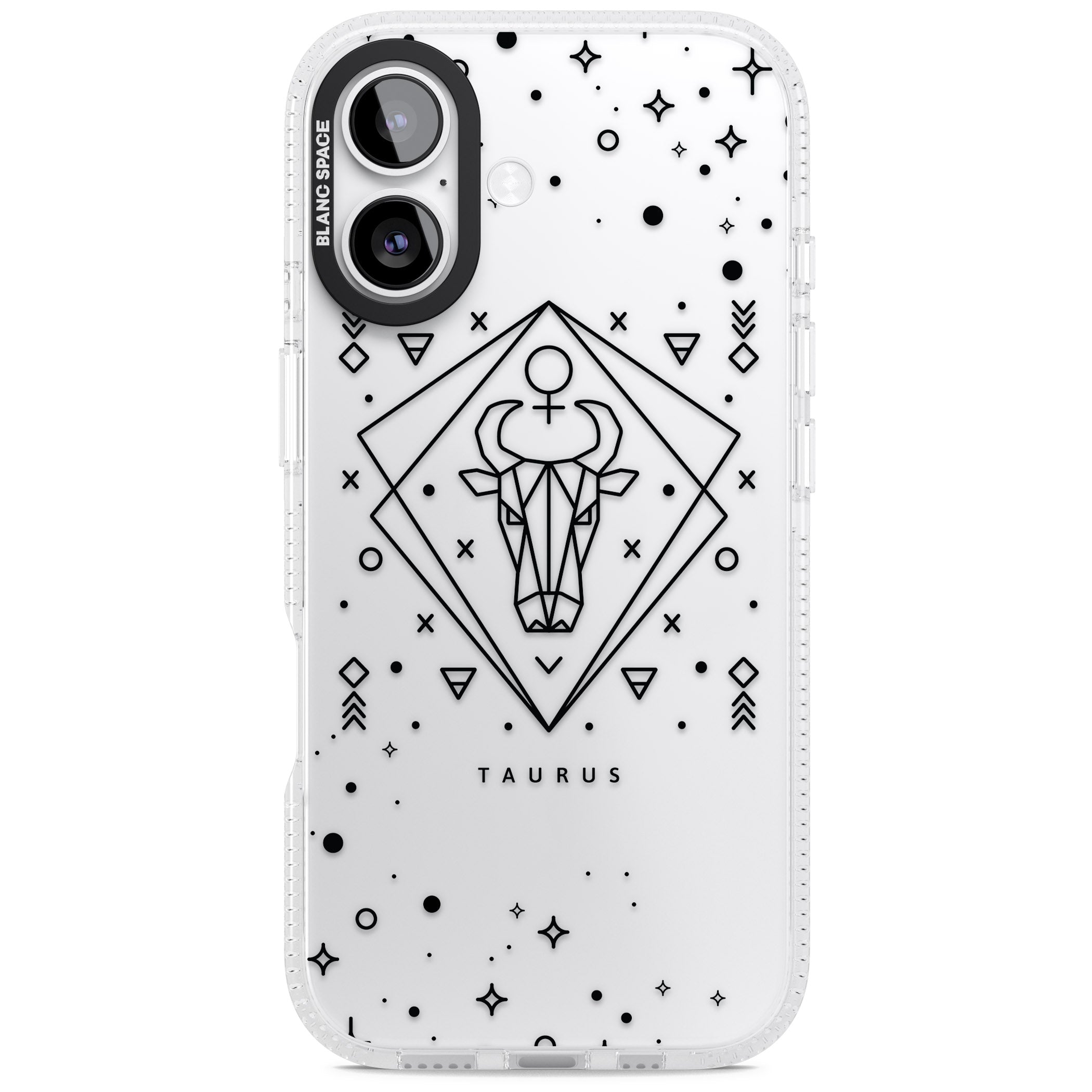 Taurus Emblem iPhone 17 Impact Air Clear Phone Case