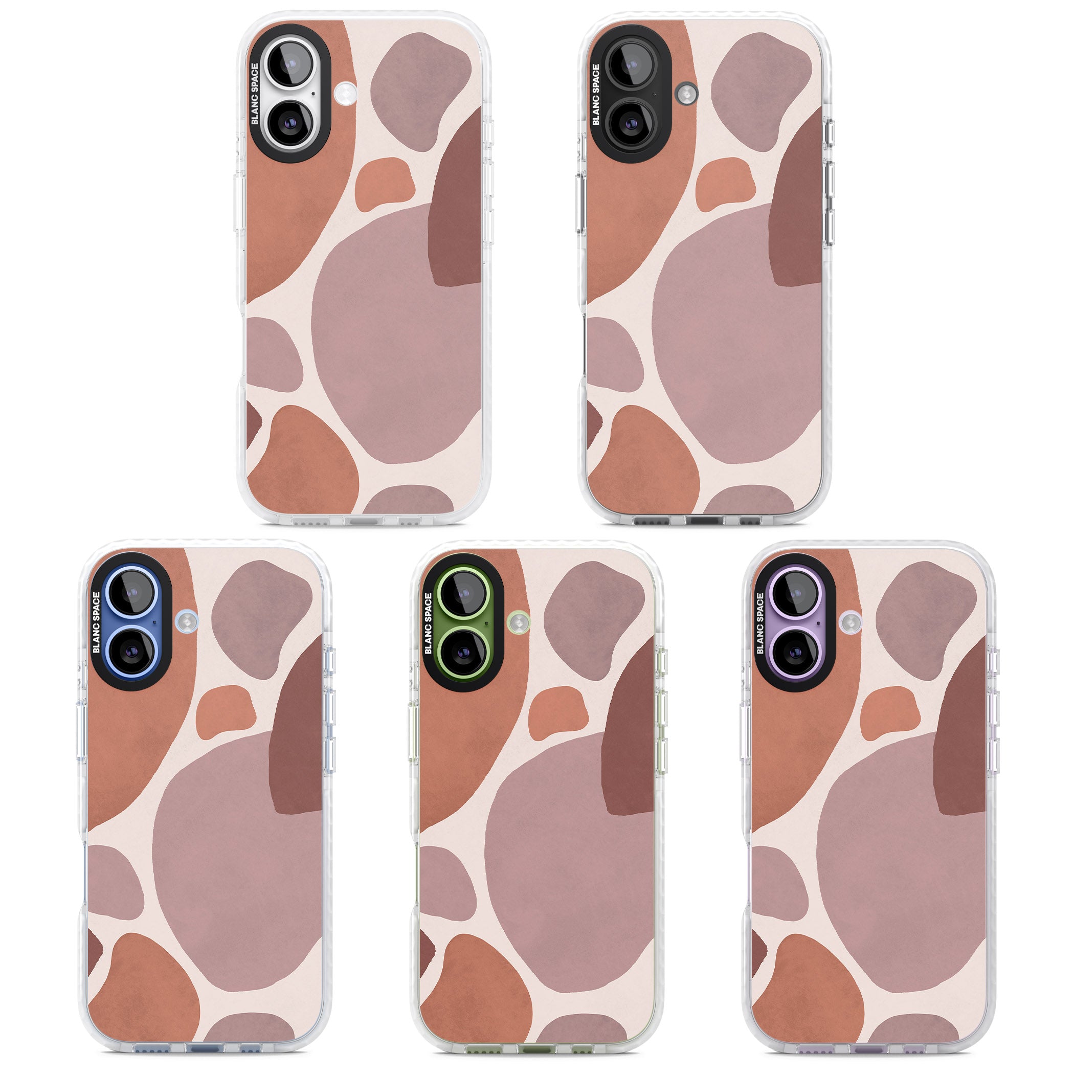 Terra Abstract iPhone 17 Impact Clear Phone Case APT Impact Protection