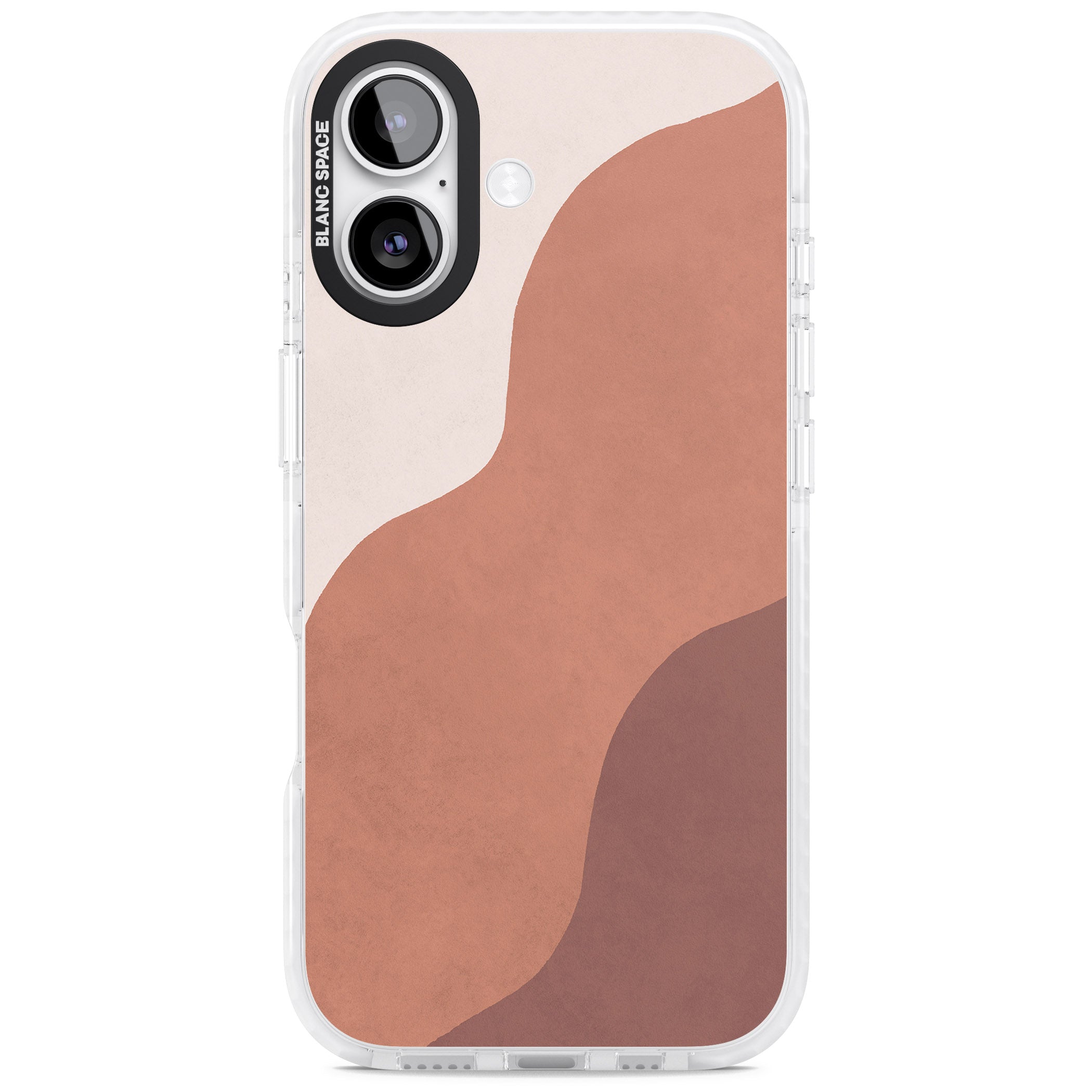 Lush Abstract Watercolour Design #3 iPhone 17 Impact Clear Phone Case