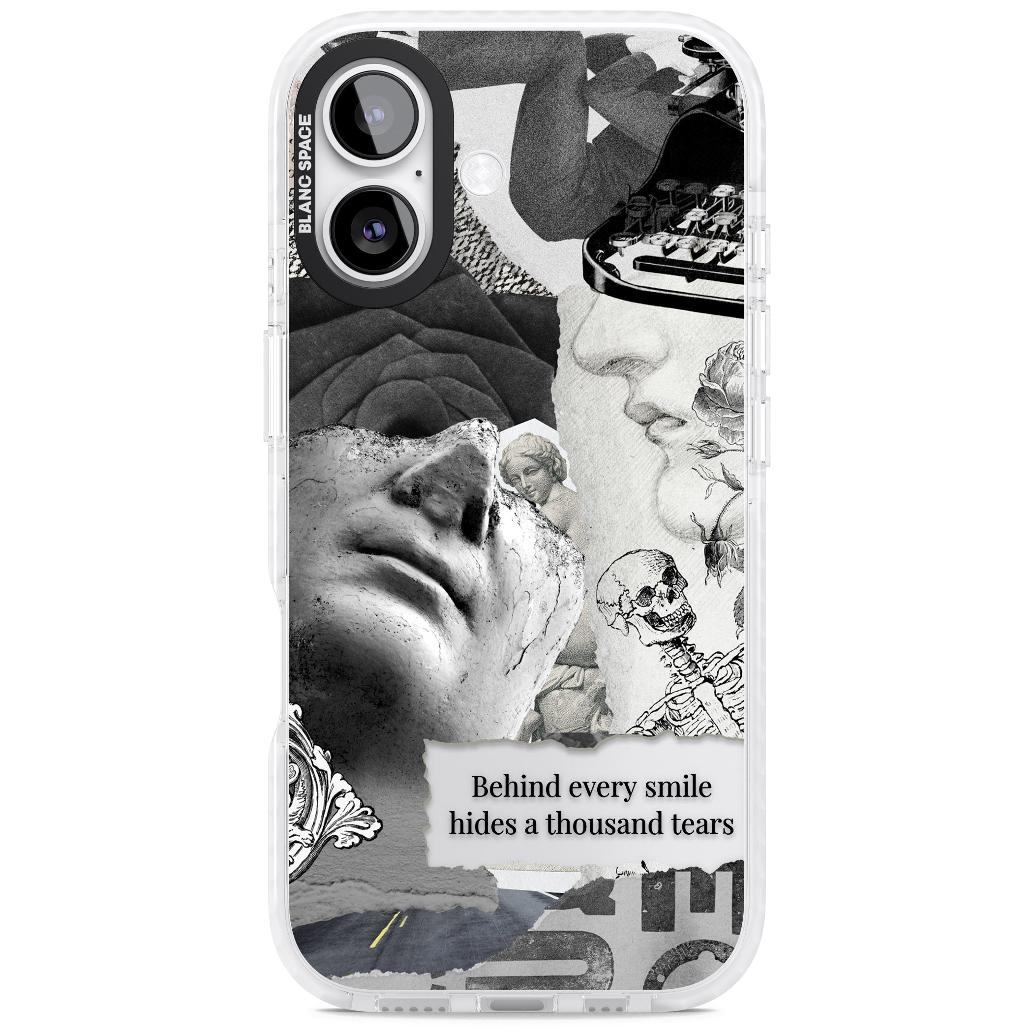 Behind Every Smile iPhone 17 Impact Clear Phone Case