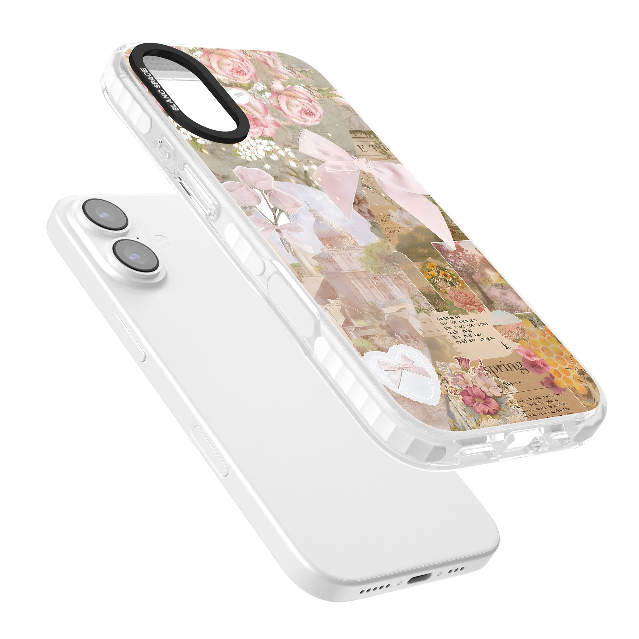Coquette Collage iPhone 17 Impact Clear Phone Case Colours