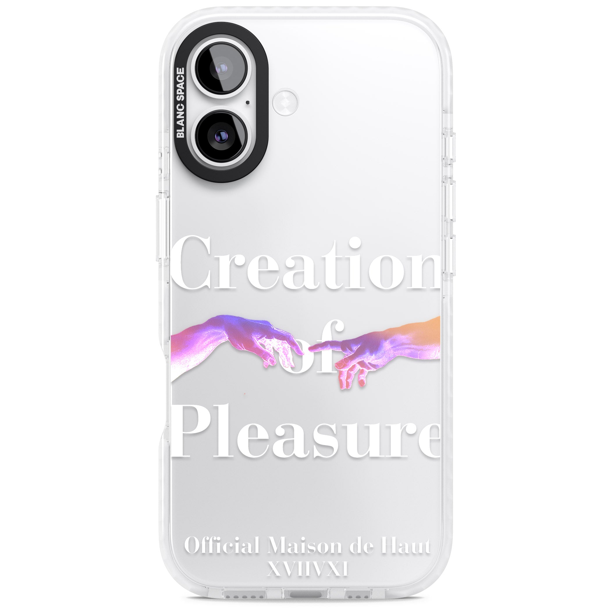 Creation Of Pleasure iPhone 17 Impact Clear Phone Case