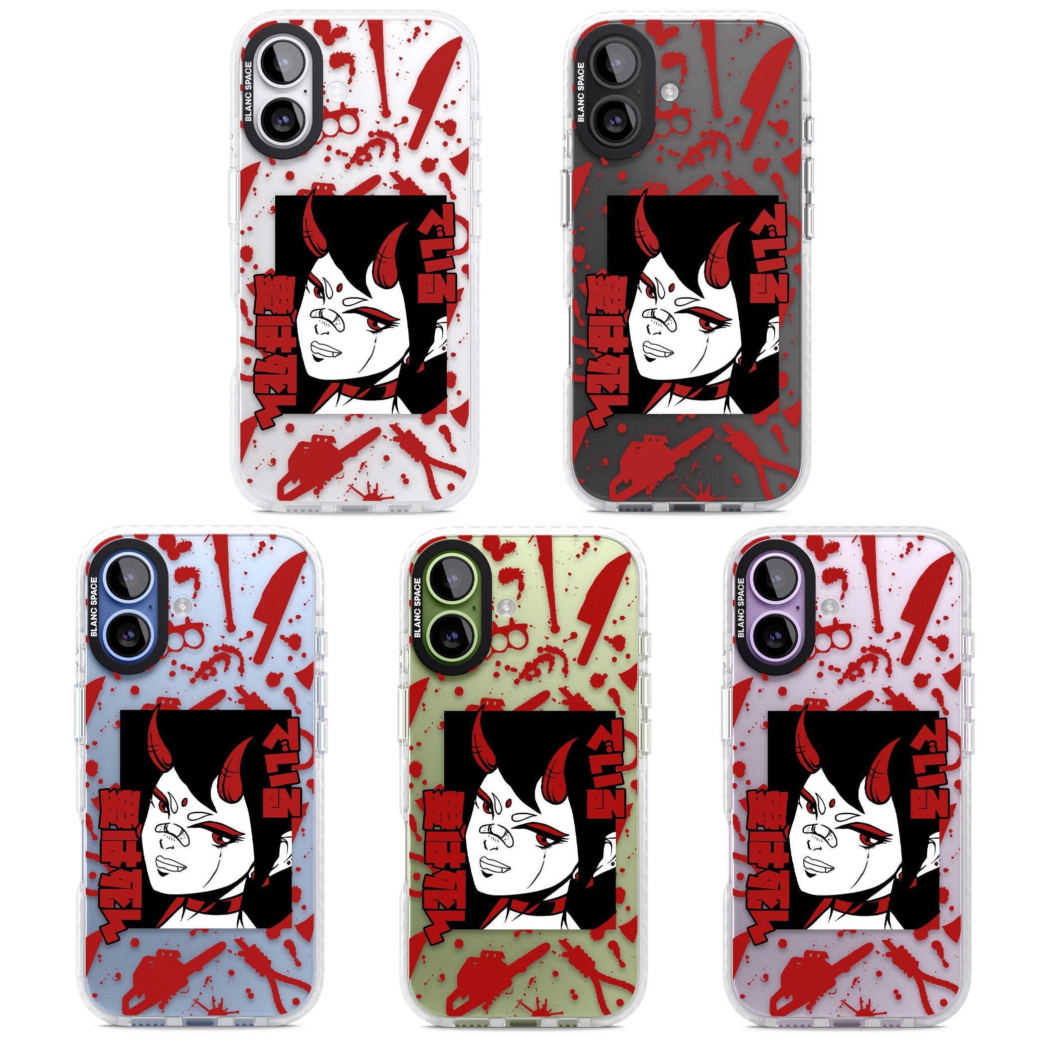 She'S A Devil iPhone 17 Impact Clear Phone Case APT Impact Protection