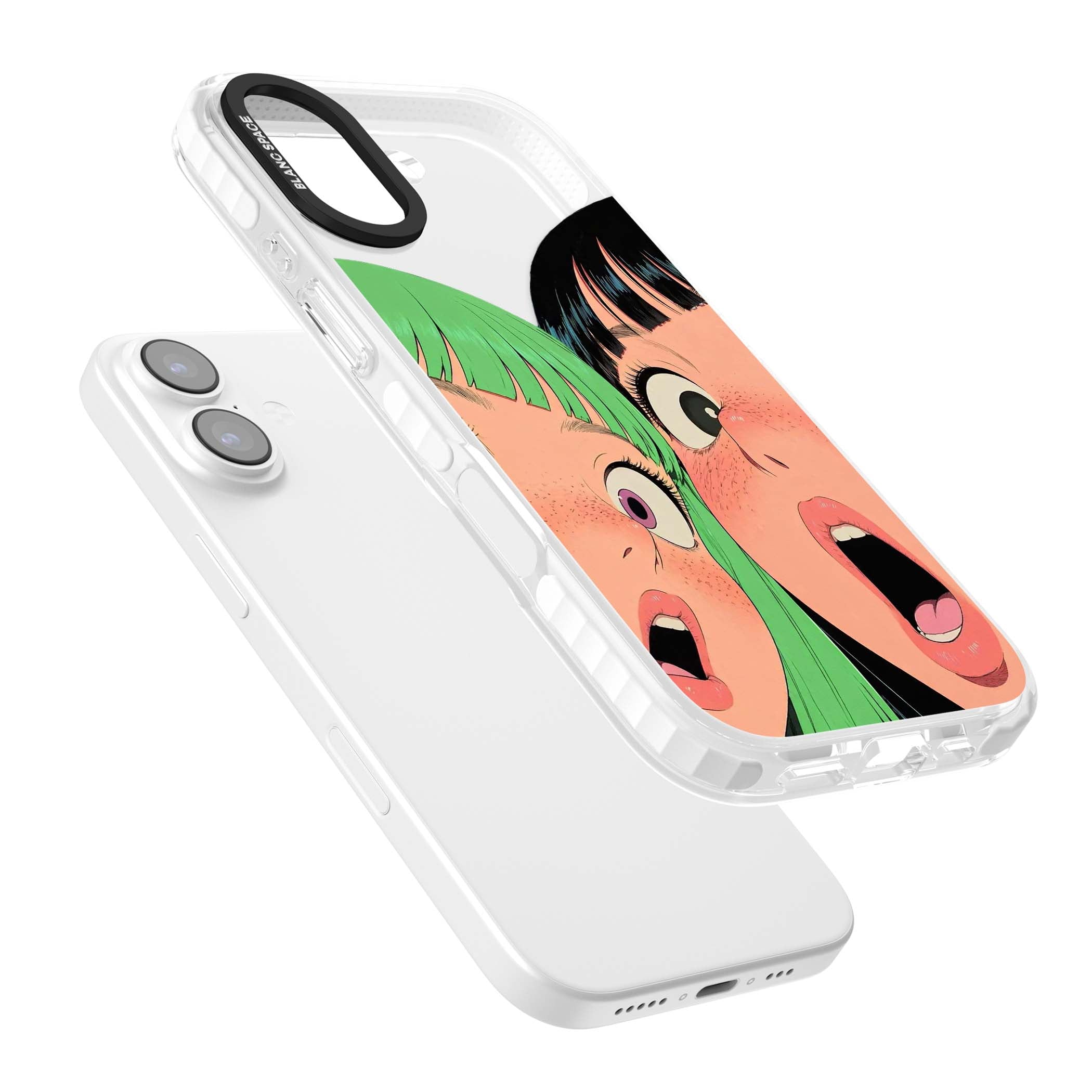 Gasp for her iPhone case | Black Impact case for iPhone 17