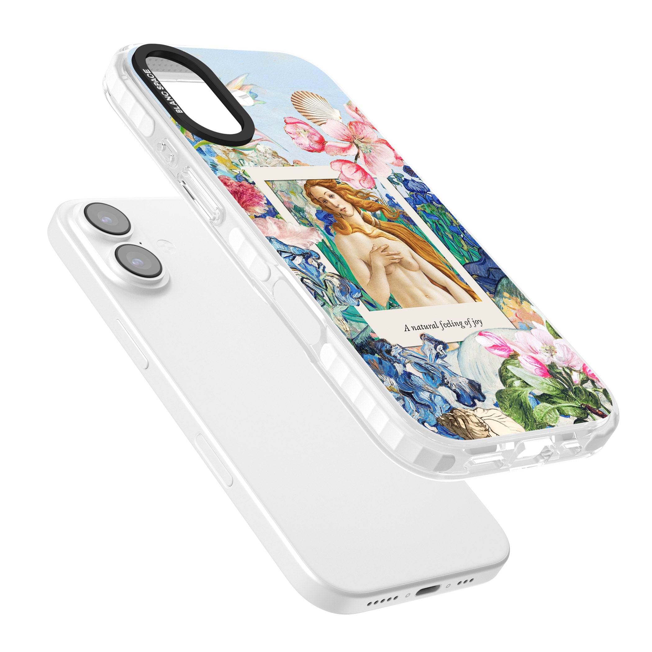 Botticelli Venus iPhone 17 Impact Clear Phone Case Colours