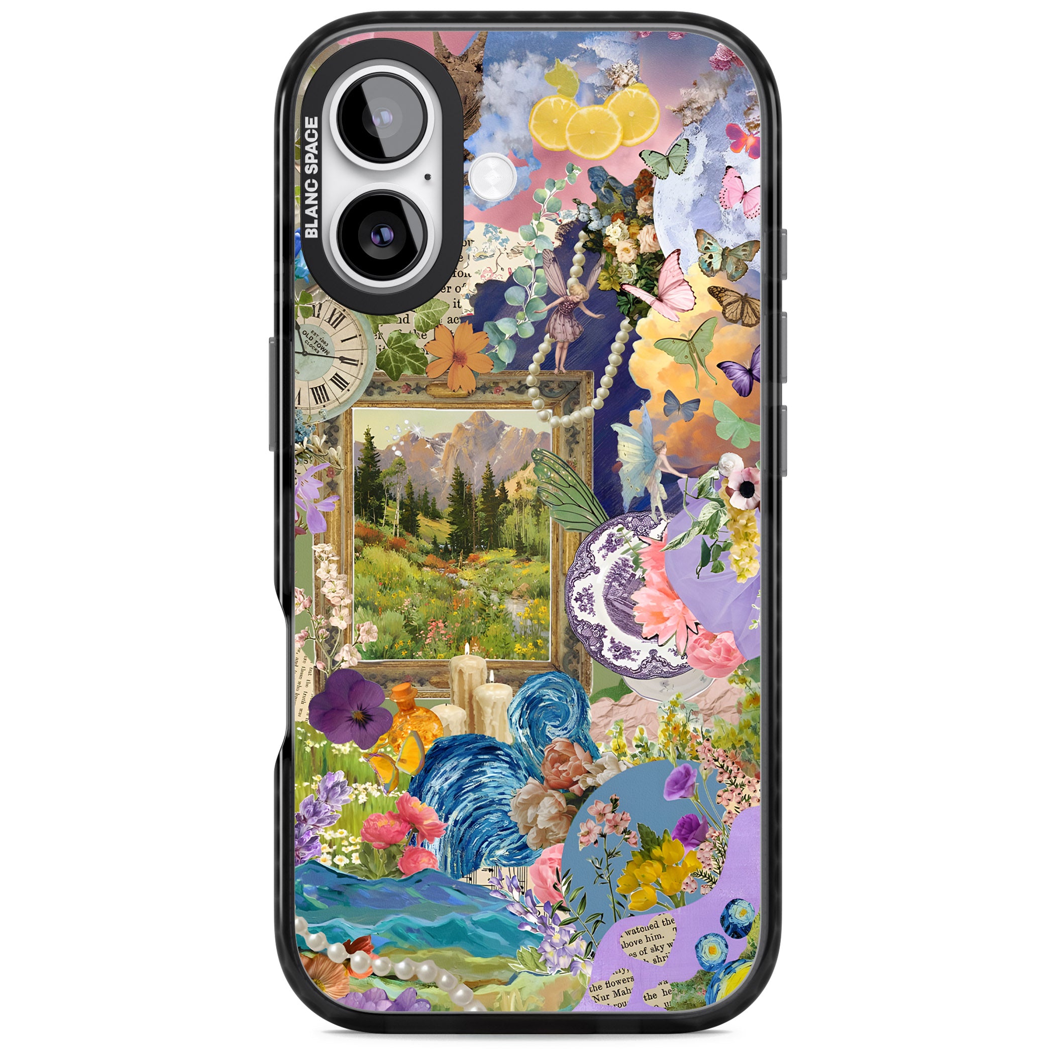 Vibrant Whimsy Collage iPhone 17 Impact Black Phone Case