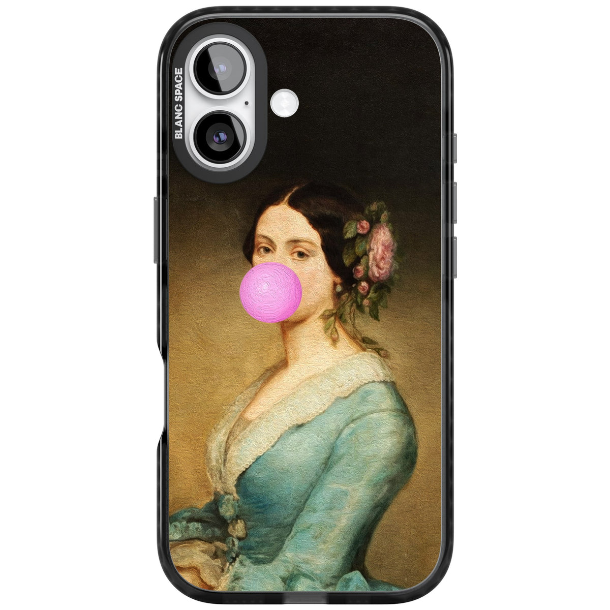 Duchess Bubble iPhone 16 / iPhone 16 Plus / iPhone 17 Impact Black Phone Case front