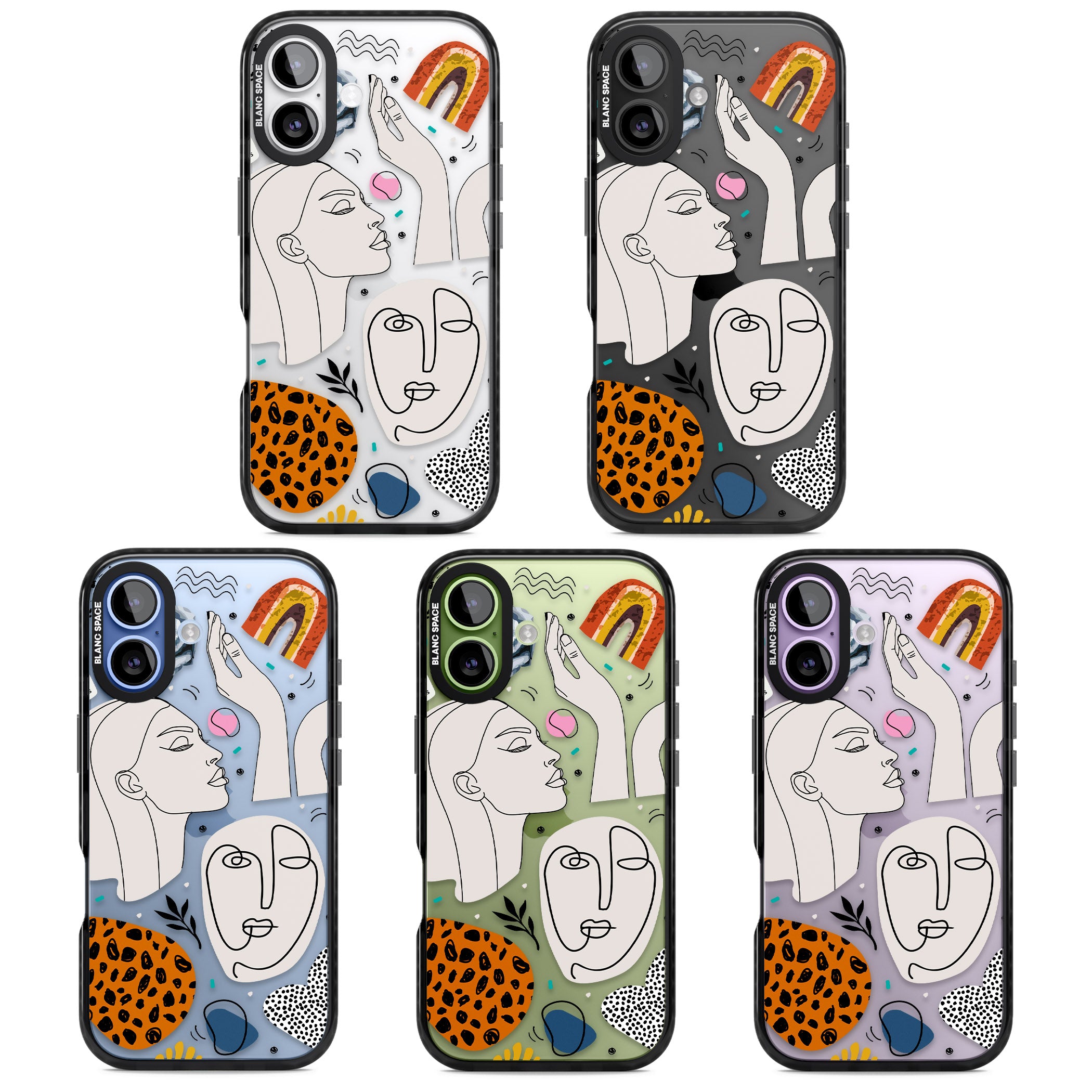 Artistic Expression Scrapbook iPhone 17 Impact Black Phone Case APT Impact Protection