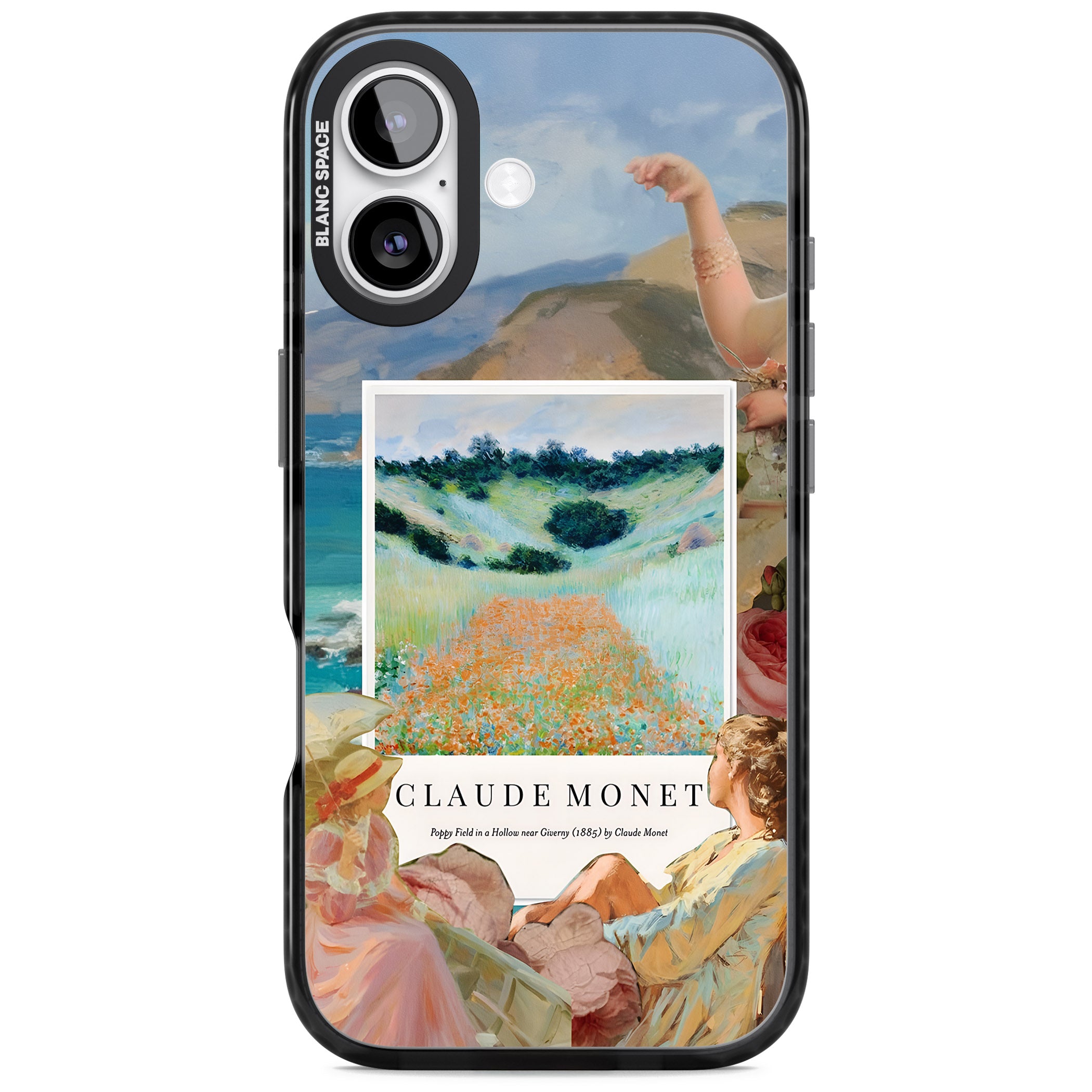 Monet Poppy Field iPhone 17 Impact Black Phone Case