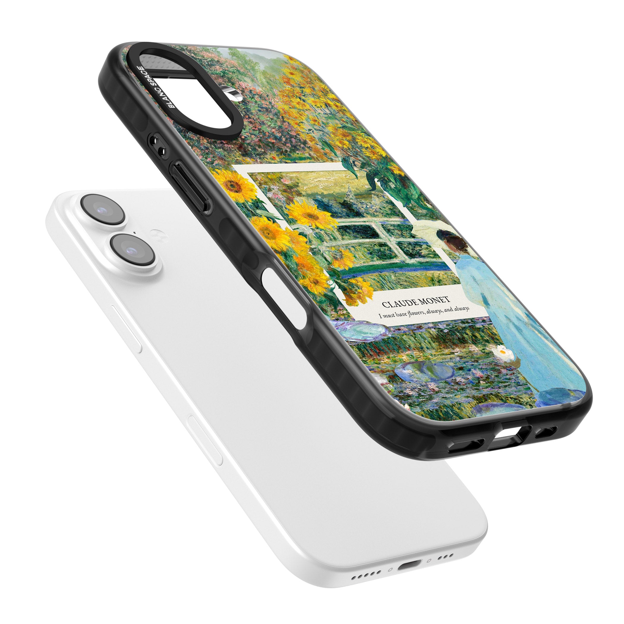 Monet Garden Bridge iPhone 17 Impact Black Phone Case Colours