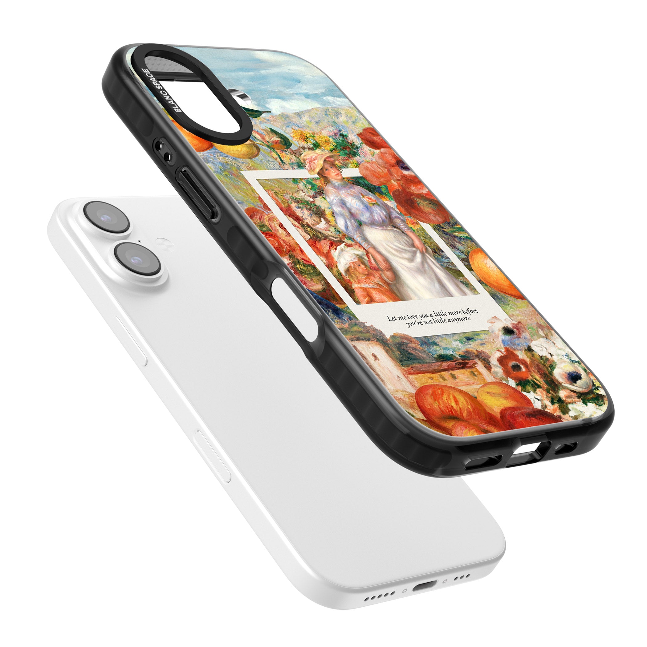 Renoir Mother & Child iPhone 17 Impact Black Phone Case Colours