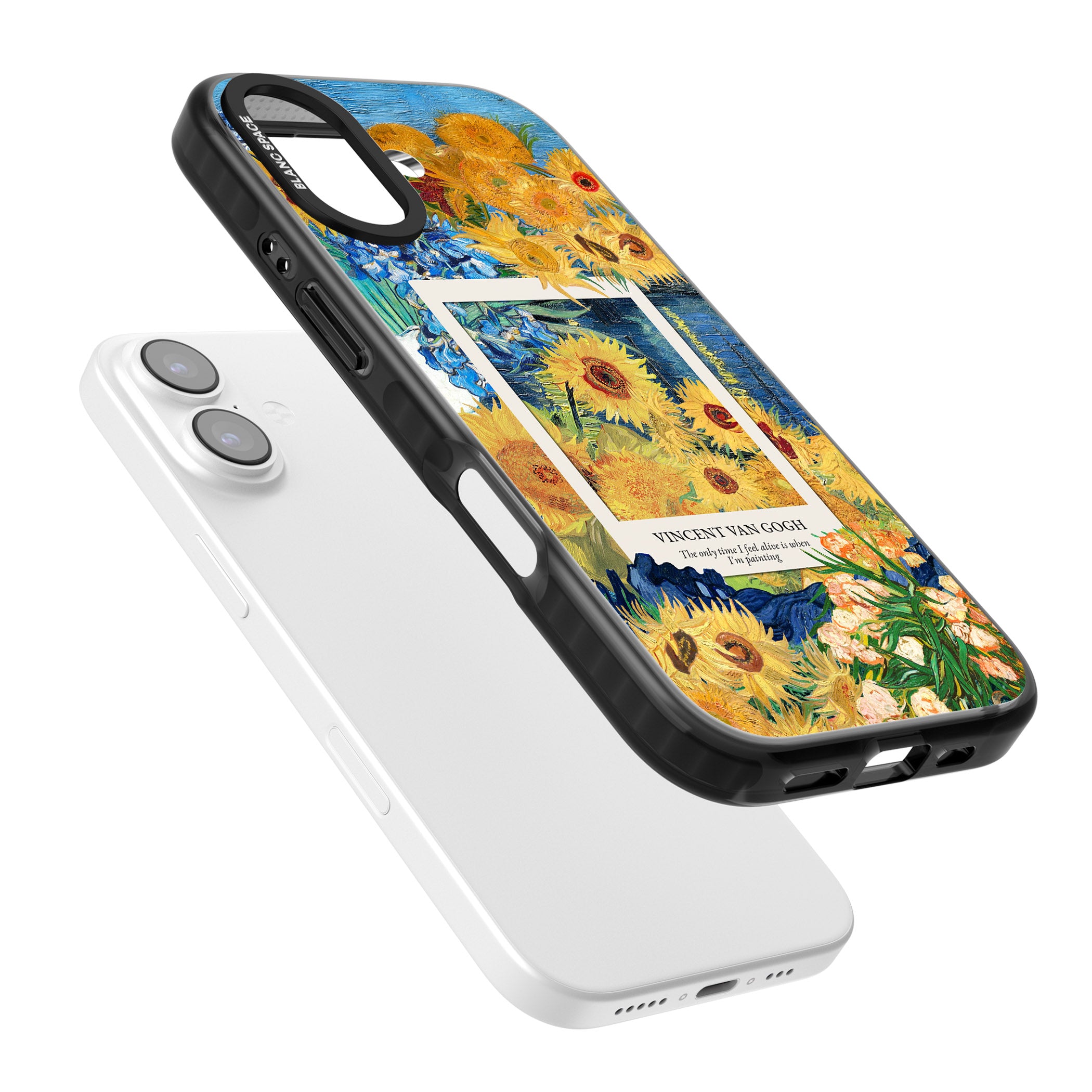 Van Gogh Sunflowers iPhone 17 Impact Black Phone Case Colours