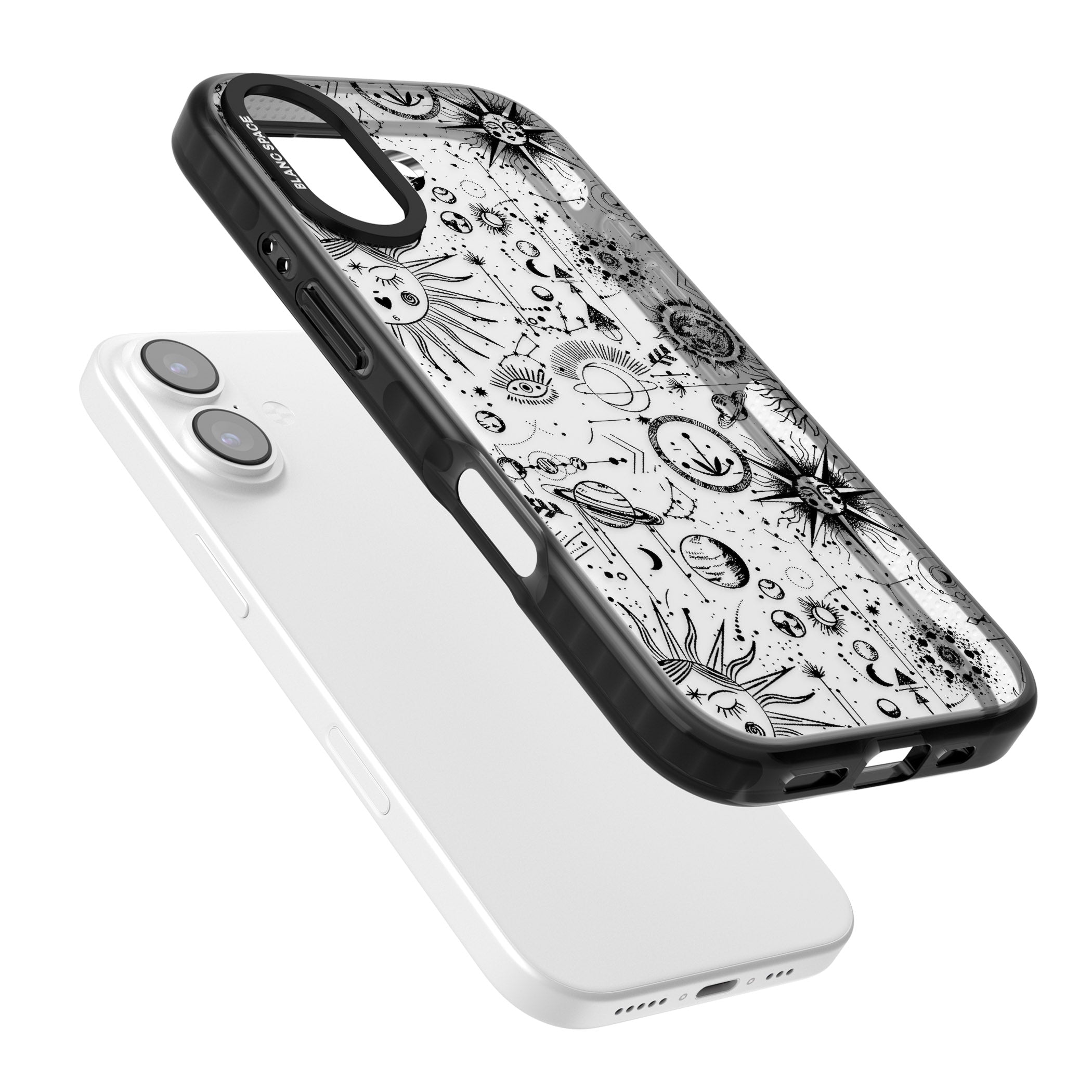 Cosmic Zodiac iPhone 17 Impact Black Phone Case Colours