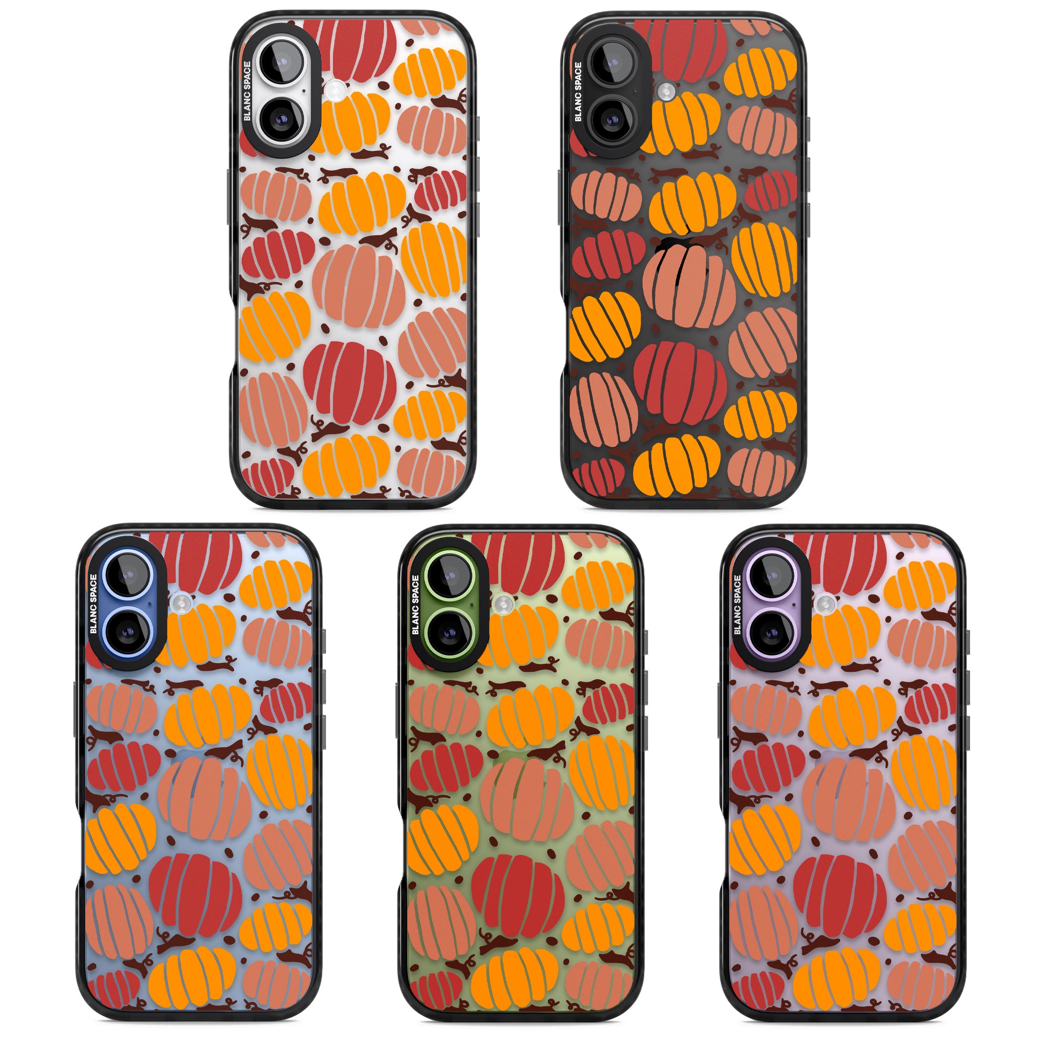 Autumn Pumpkin Patch iPhone 17 Impact Black Phone Case APT Impact Protection