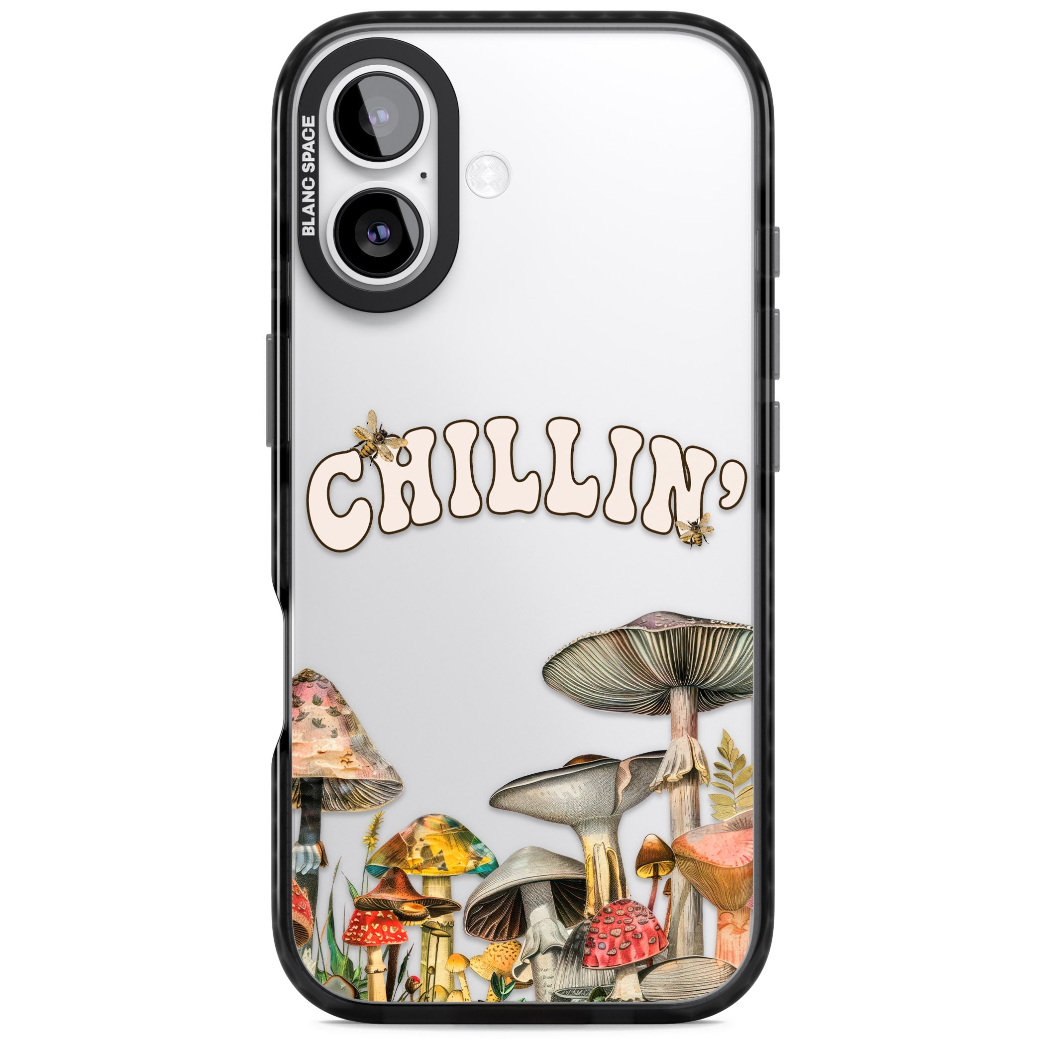 Chillin iPhone 17 Impact Black Phone Case