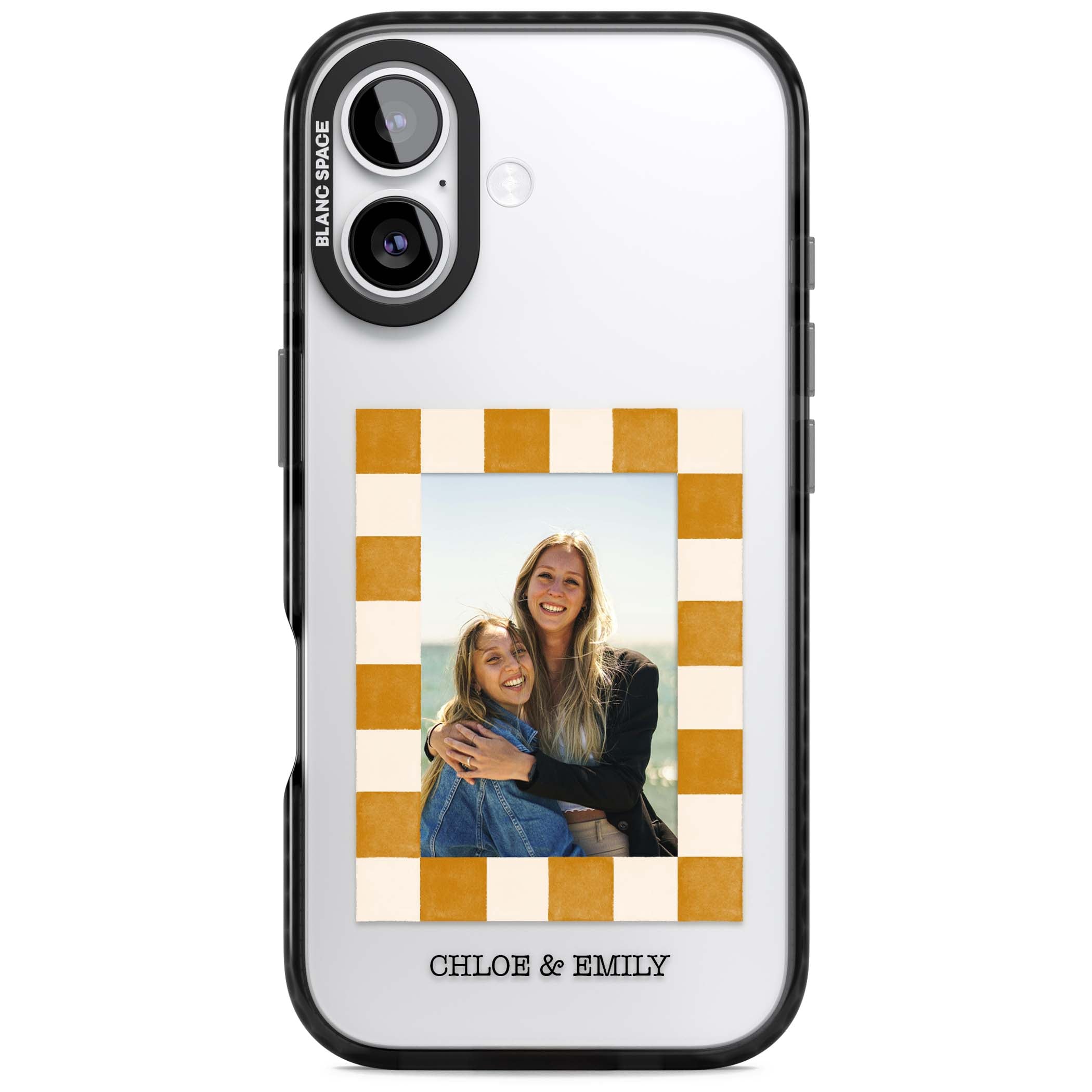 Personalised Citrus Check Photo