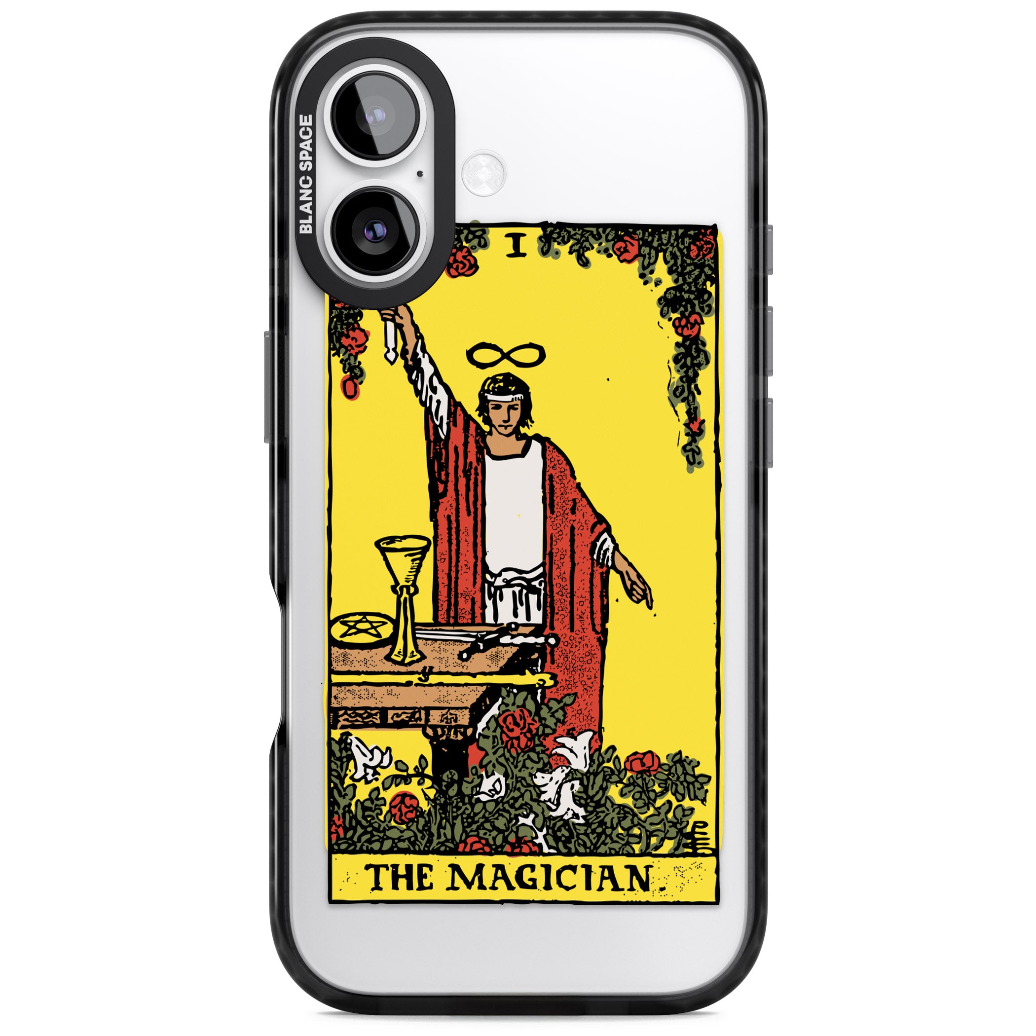 Personalised The Magician Tarot Card (Color) iPhone 17 Impact Black Phone Case