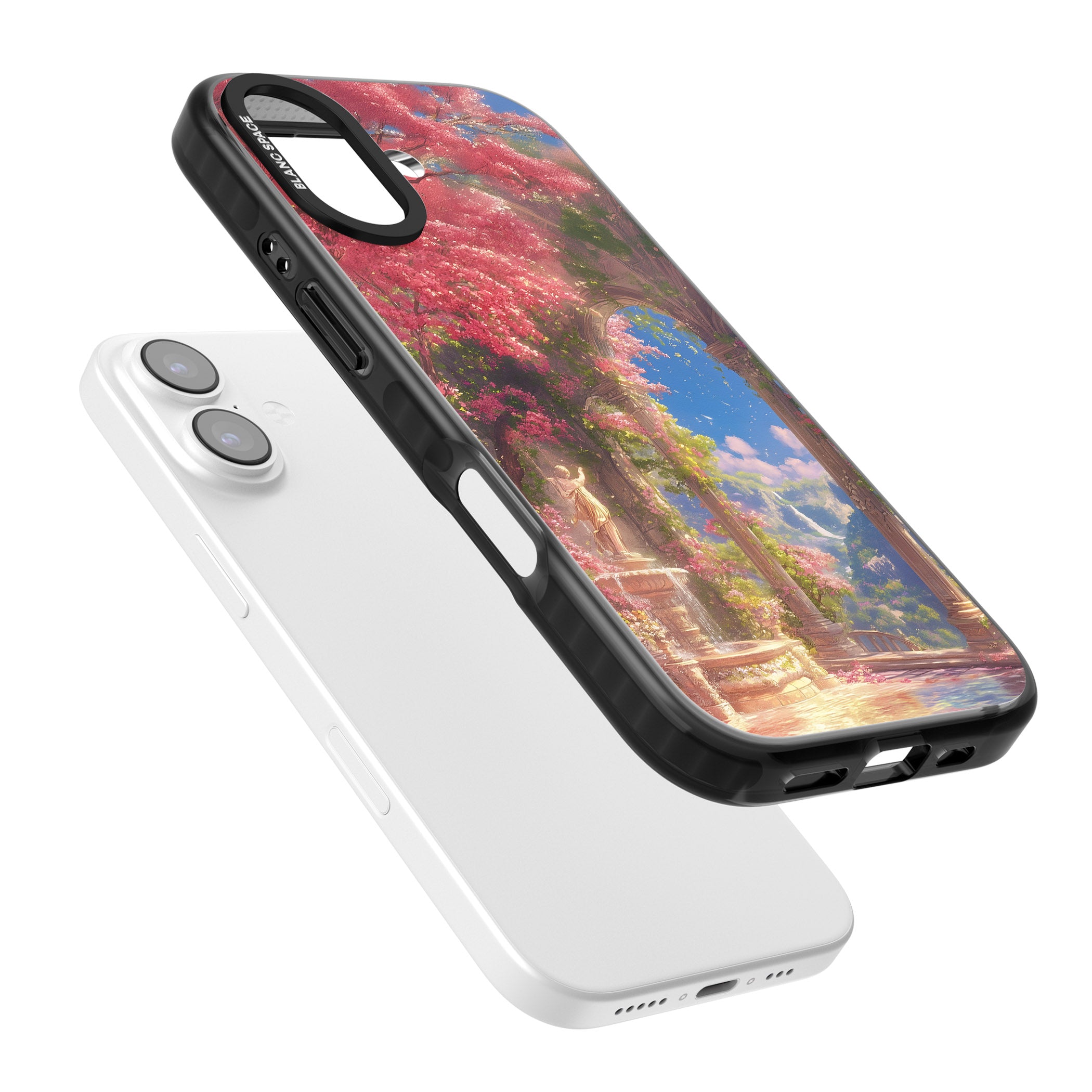 Castle Blossom iPhone 17 Impact Black Phone Case Colours