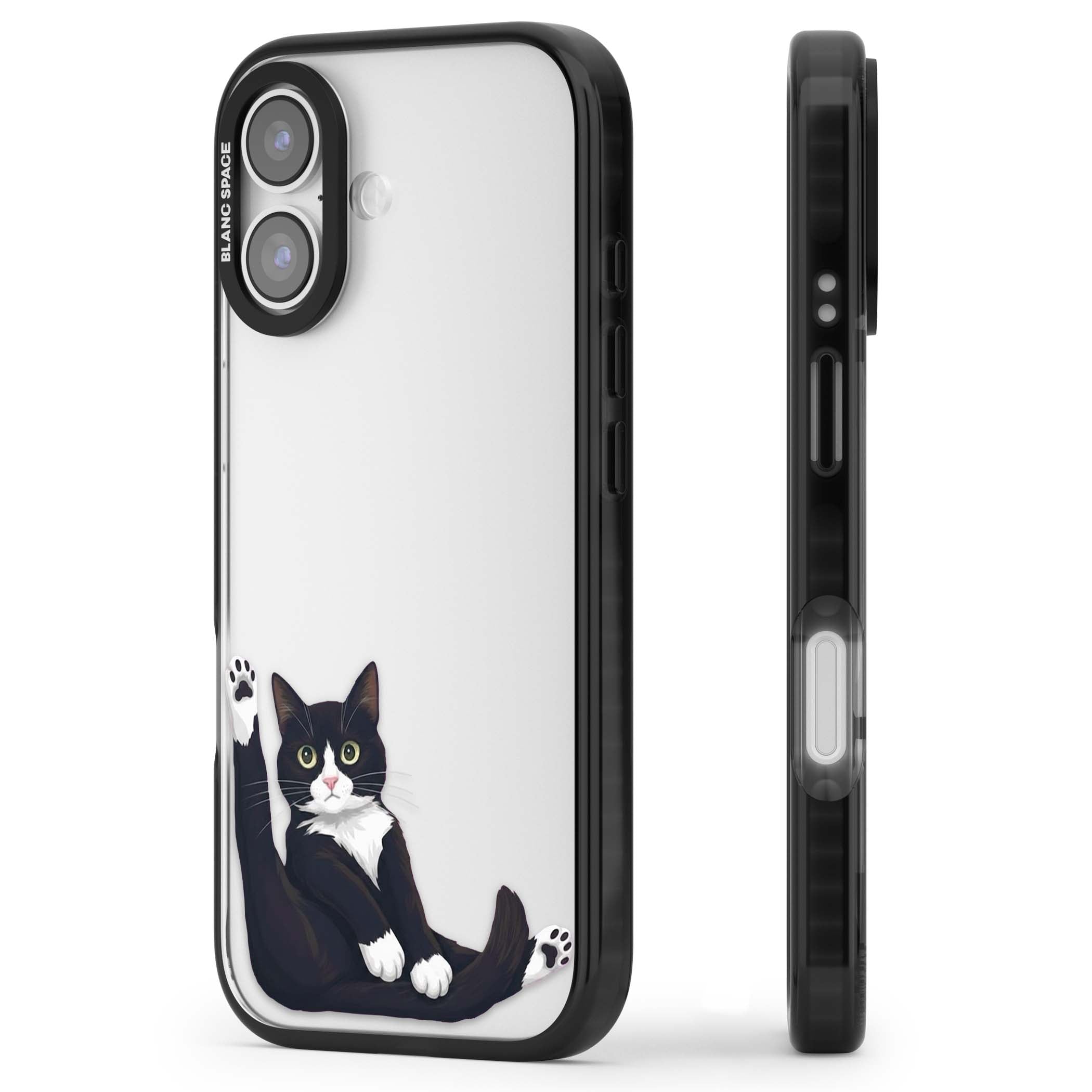 Mid-Groom Cat animals iPhone case | Clear Impact case for iPhone 17