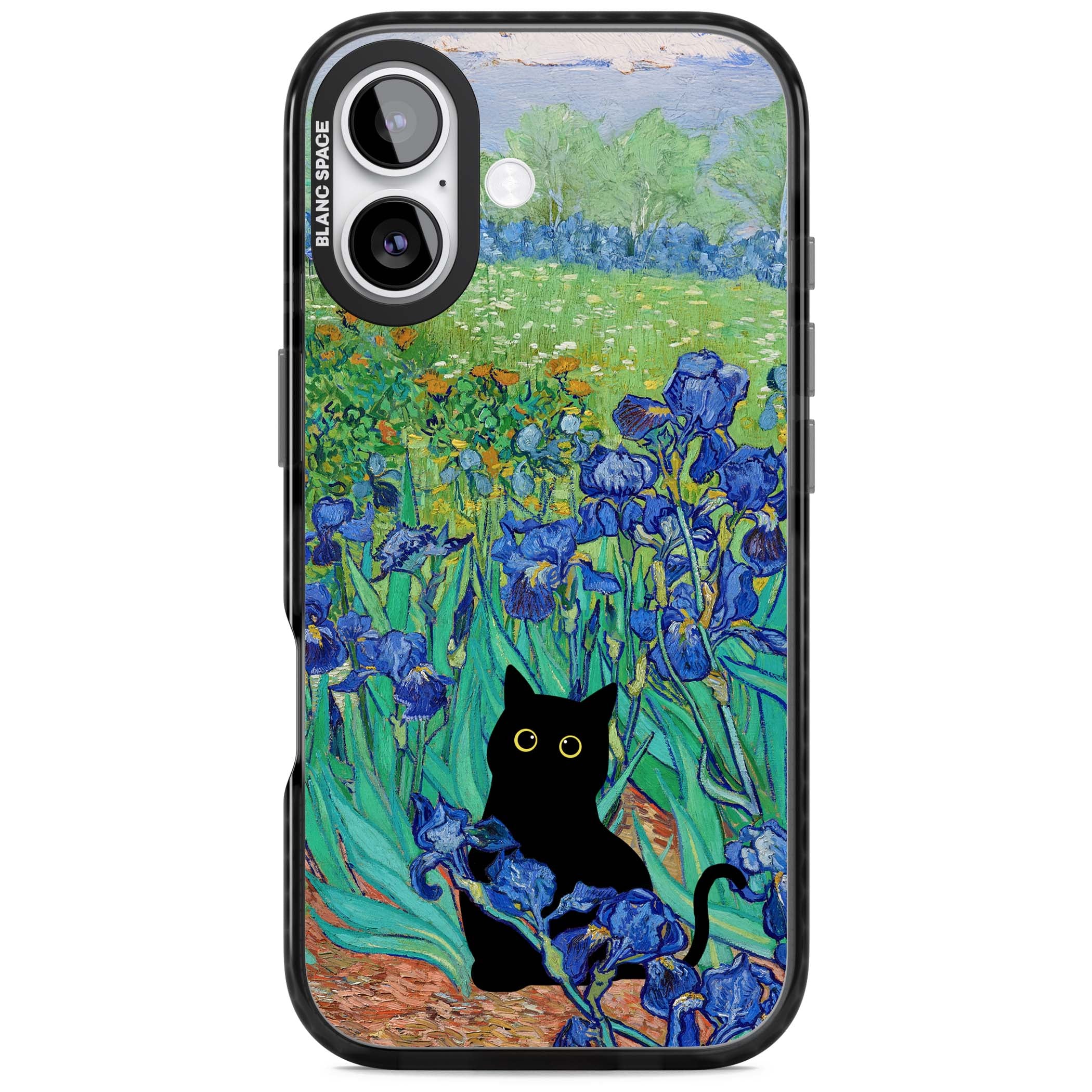 Cat in Van Gogh's Irises