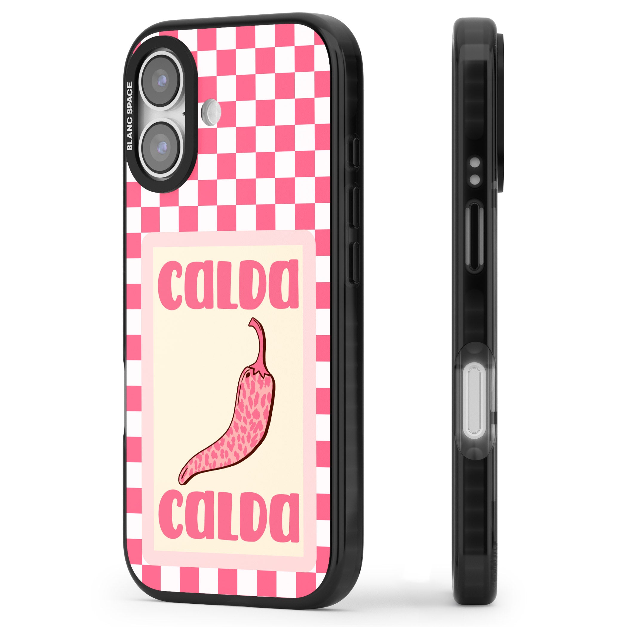 Calda iPhone 17 Impact Black Phone Case Side Profile